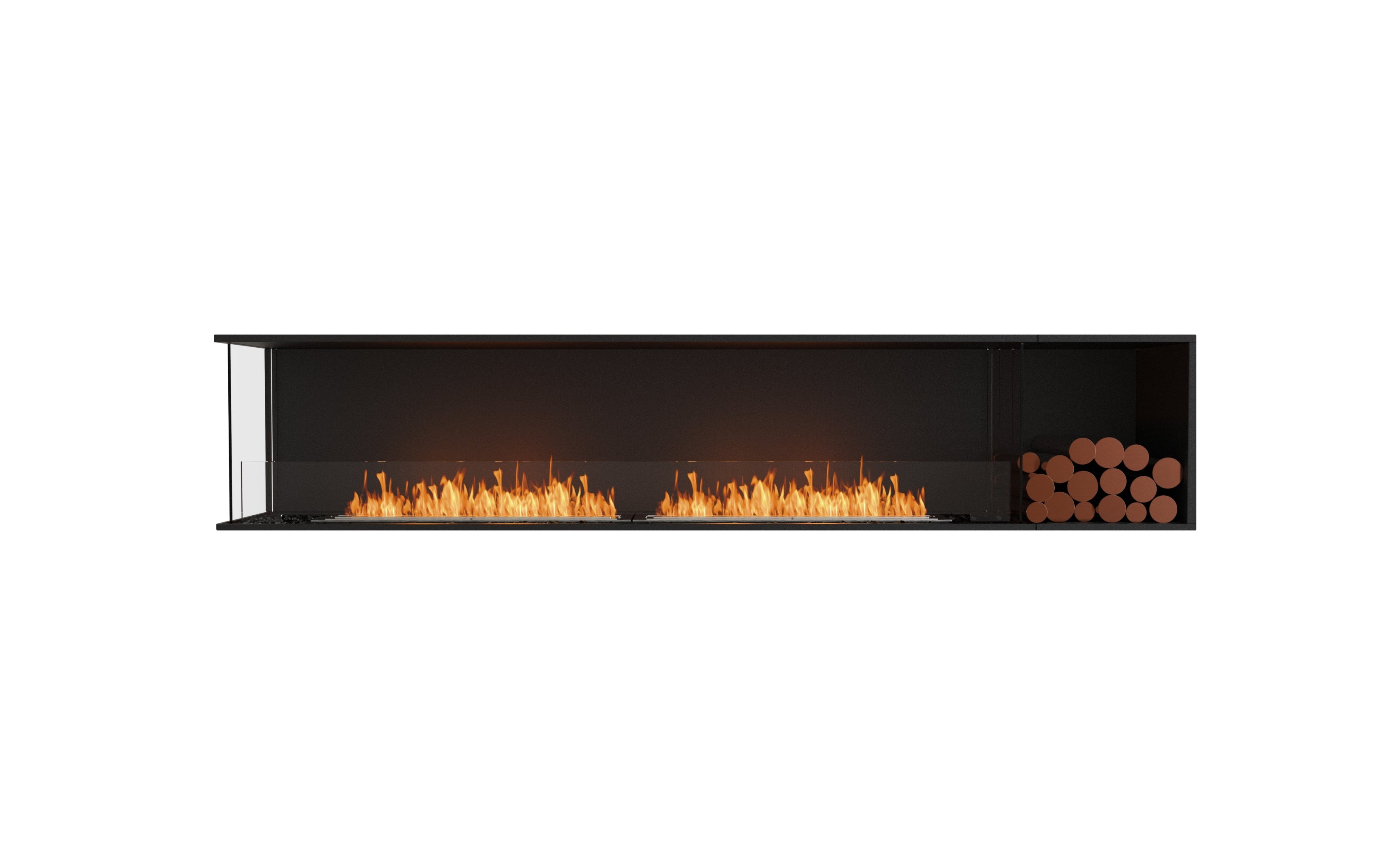 EcoSmart Fire Flex 104LC.BXR Left Corner Fireplace Insert