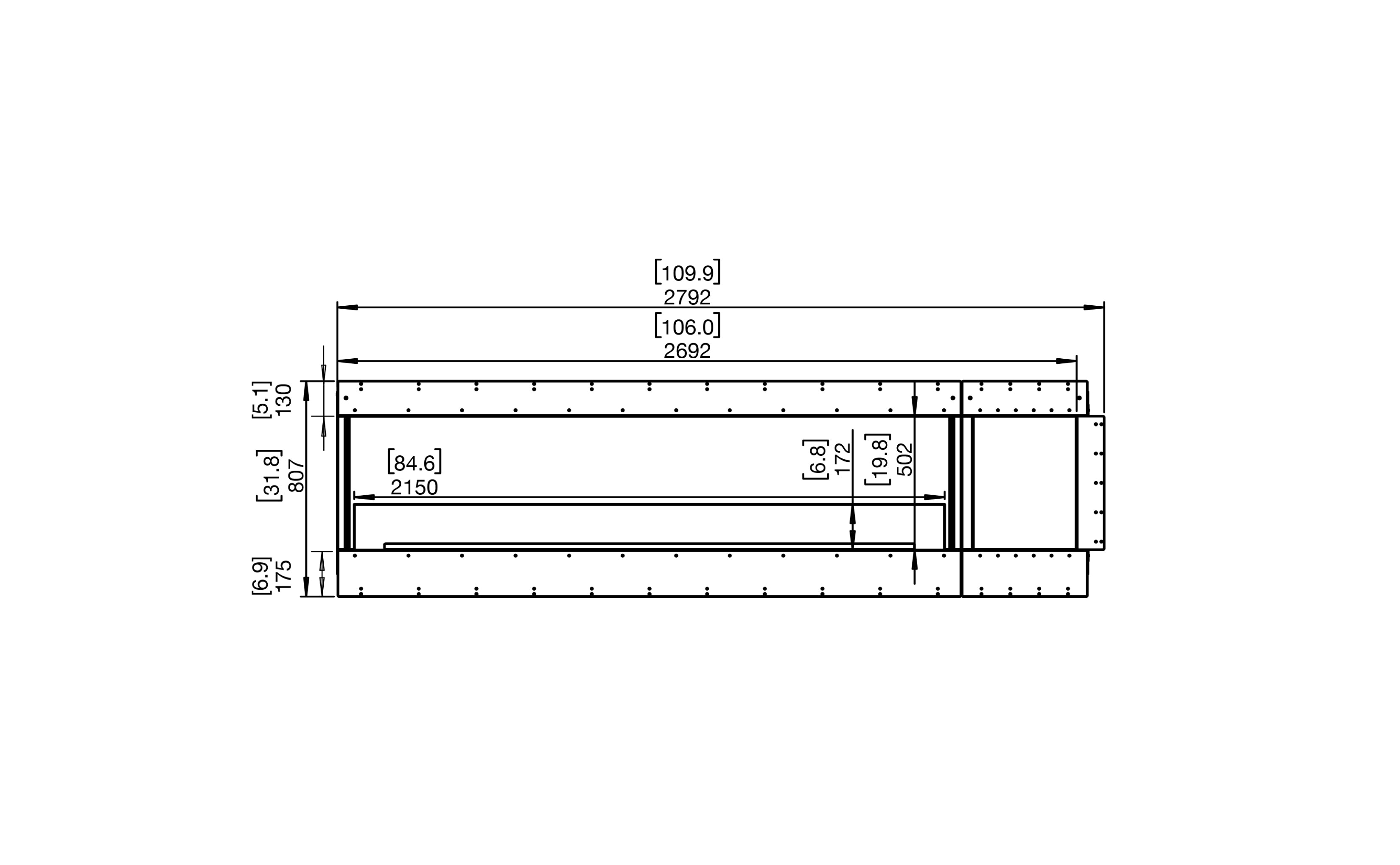 EcoSmart Fire Flex 104LC.BXR Left Corner Fireplace Insert