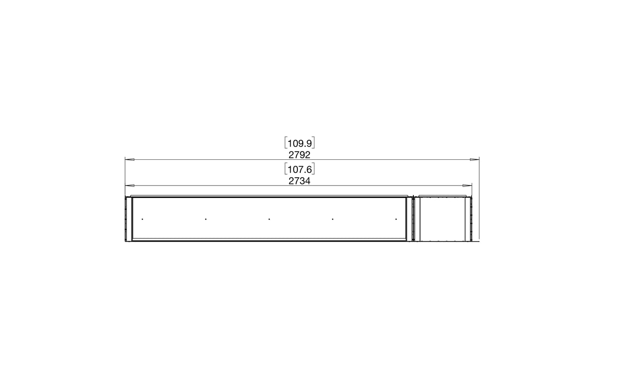 Flex 104LC.BXR Left Corner Fireplace Insert