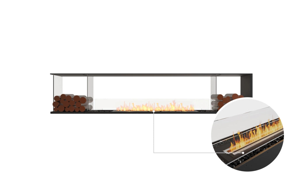 EcoSmart Fire Flex 104PN.BX2 Peninsula Fireplace Insert