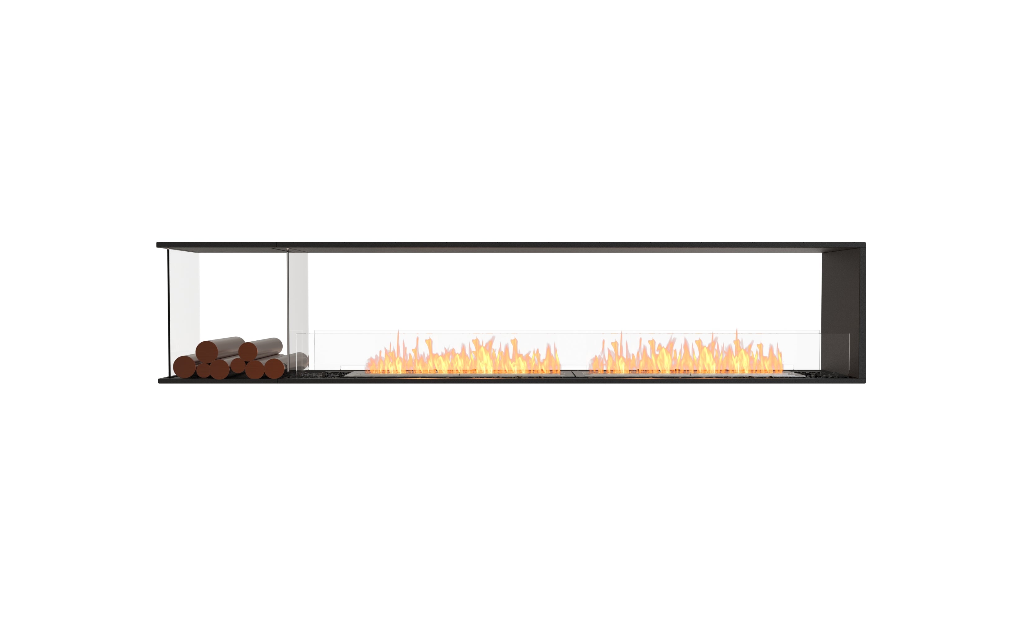 EcoSmart Fire Flex 104PN.BXL Peninsula Fireplace Insert