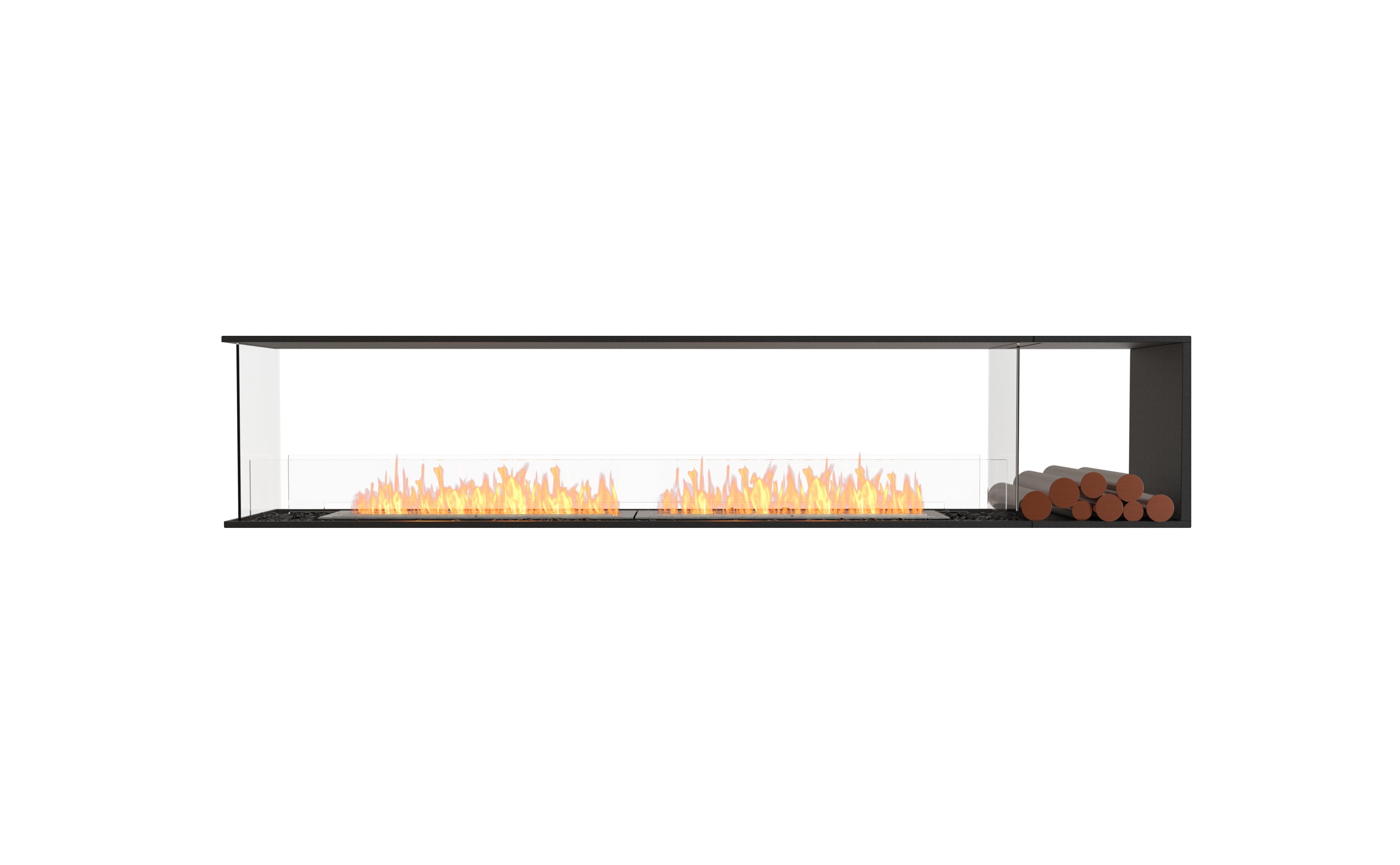 EcoSmart Fire Flex 104PN.BXR Peninsula Fireplace Insert