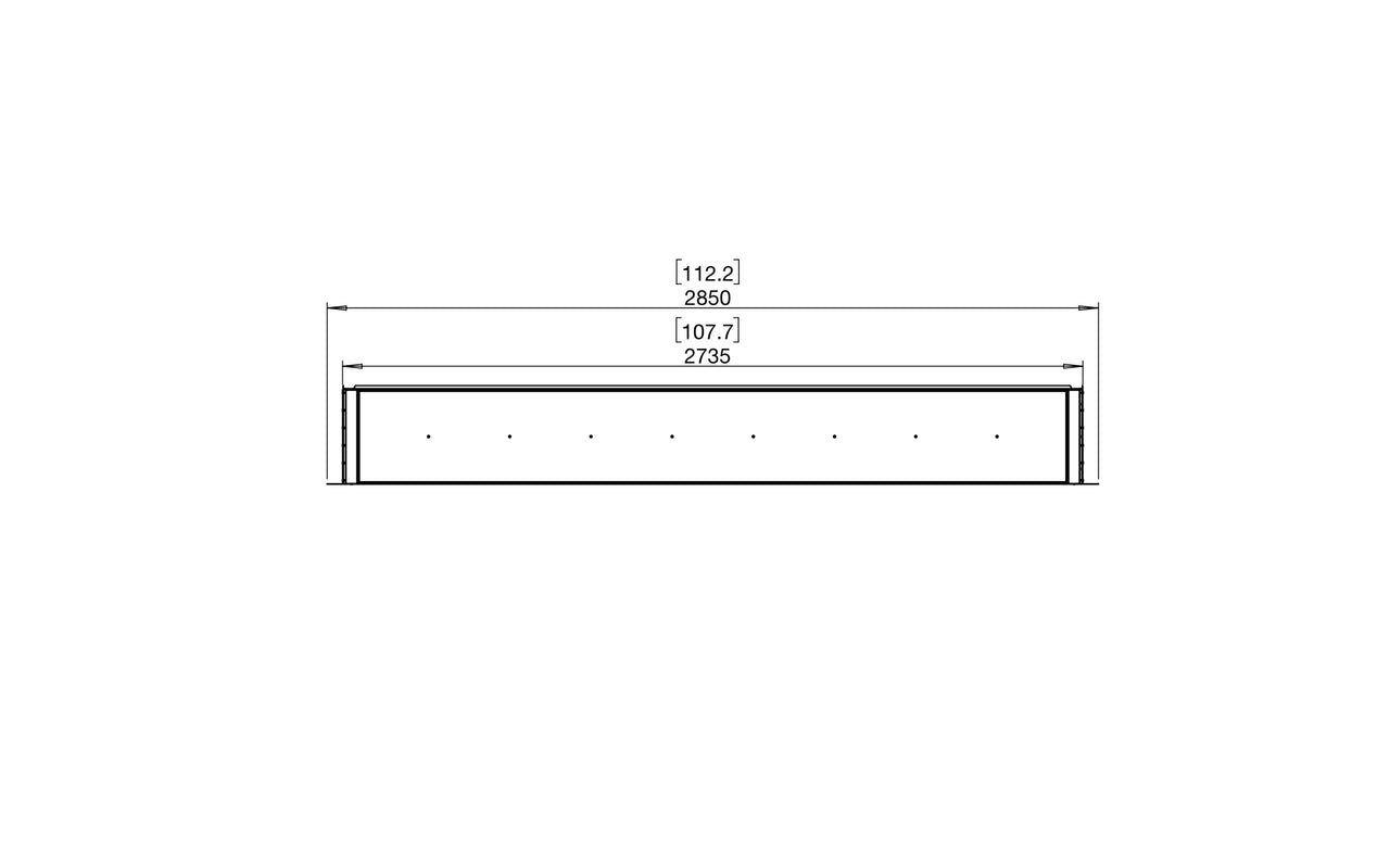 Flex 104SS Single Sided Fireplace Insert