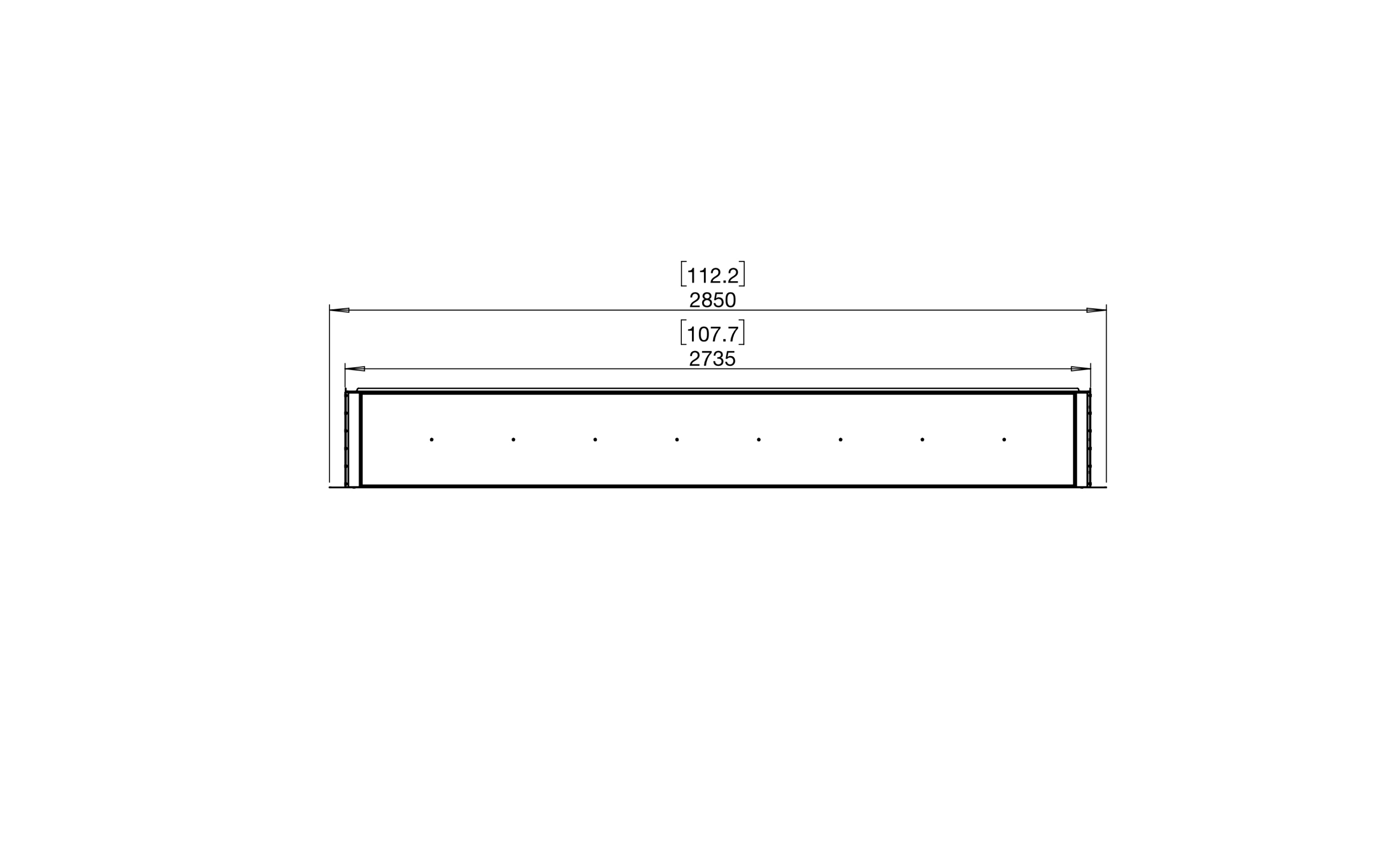 EcoSmart Fire Flex 104SS Single Sided Fireplace Insert