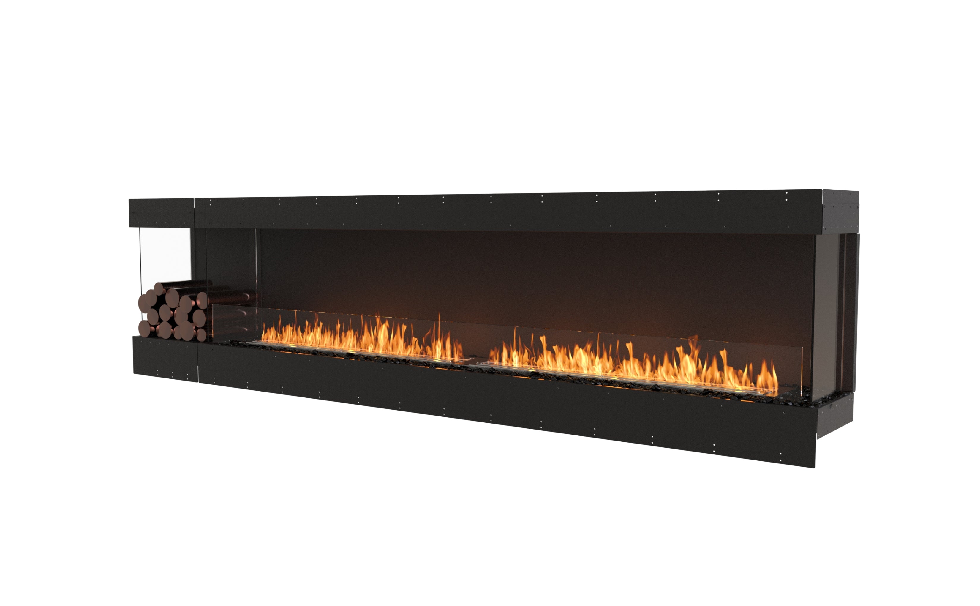EcoSmart Fire Flex 122BY.BXL Bay Fireplace Insert