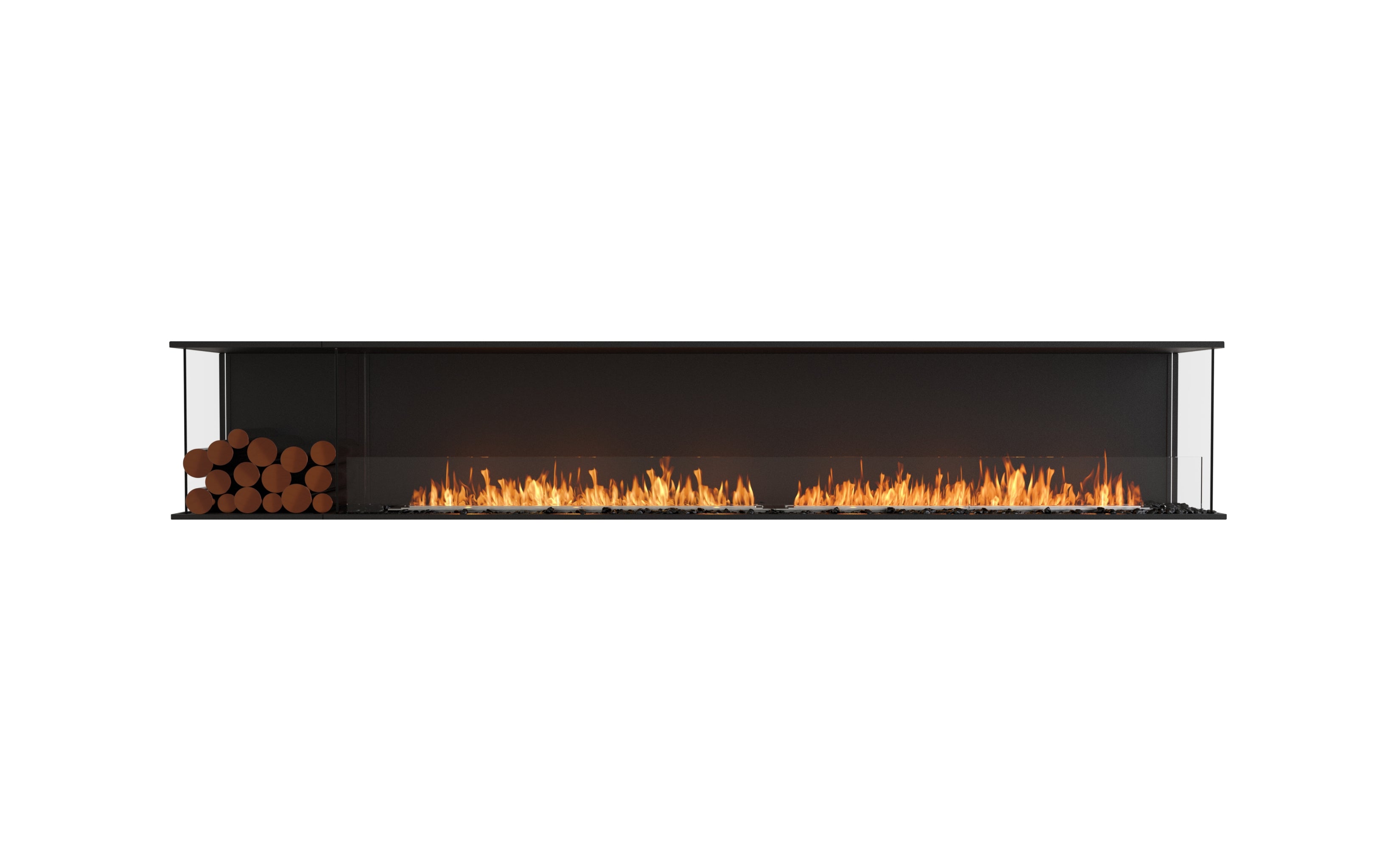 EcoSmart Fire Flex 122BY.BXL Bay Fireplace Insert