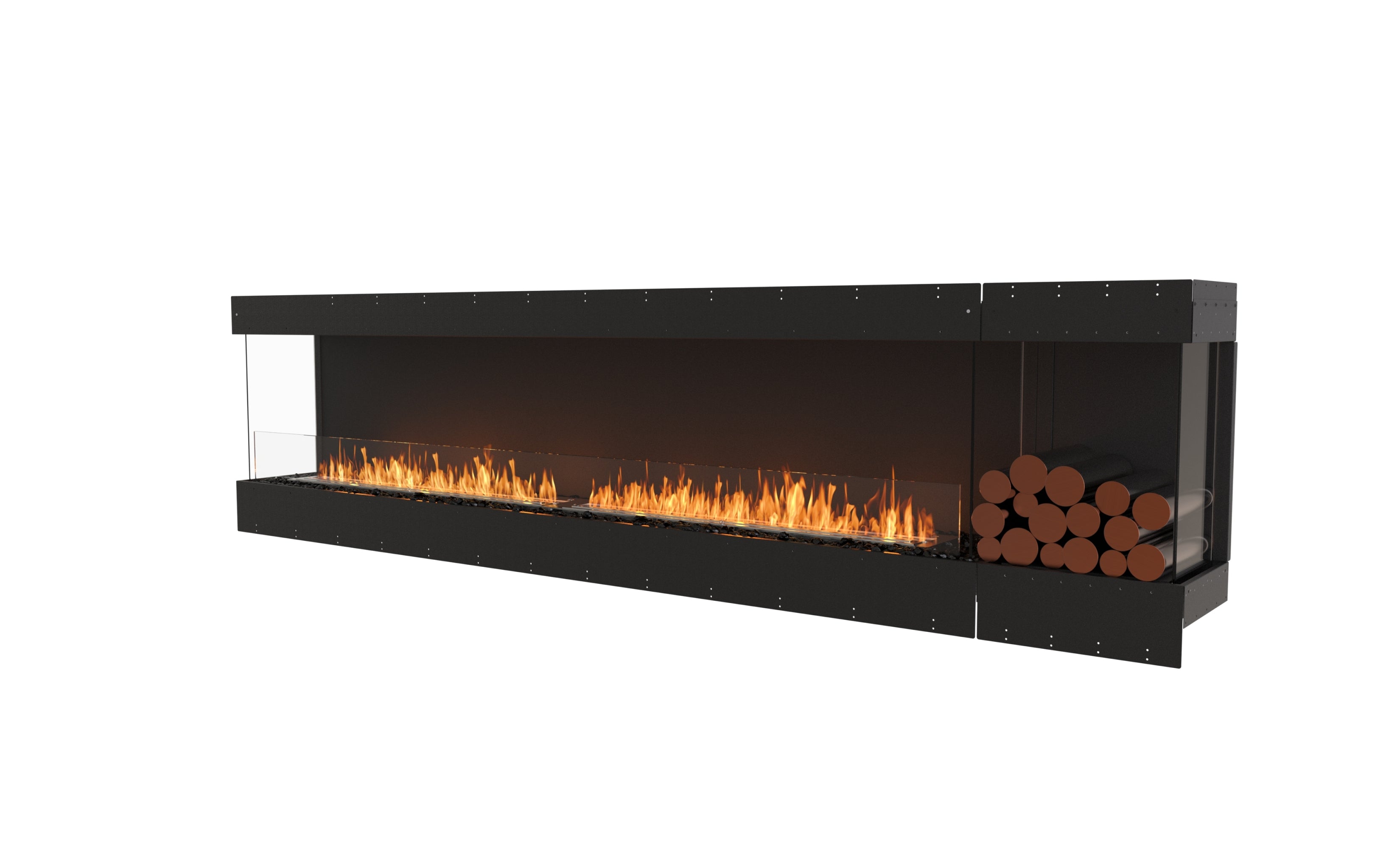EcoSmart Fire Flex 122BY.BXR Bay Fireplace Insert
