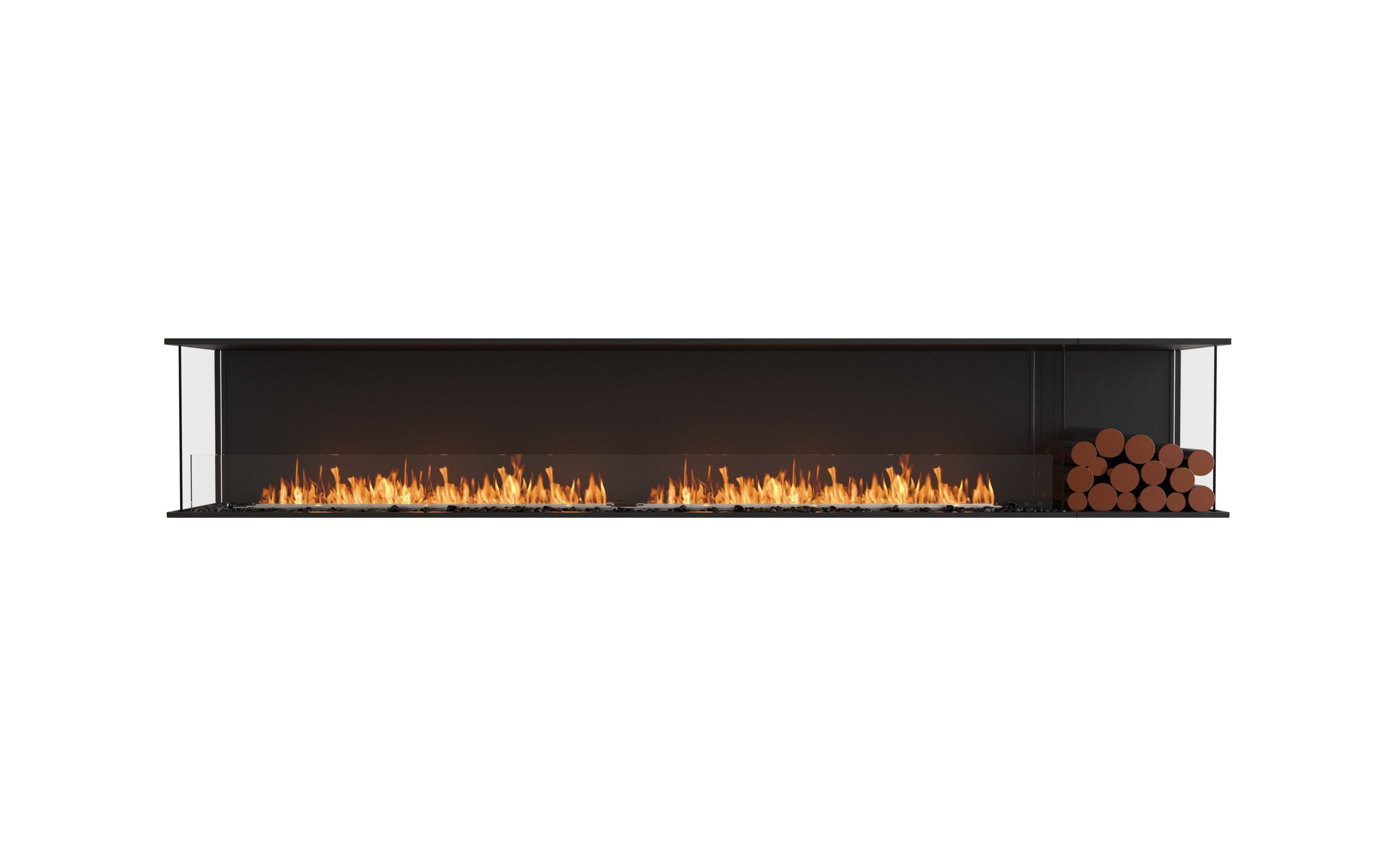 EcoSmart Fire Flex 122BY.BXR Bay Fireplace Insert