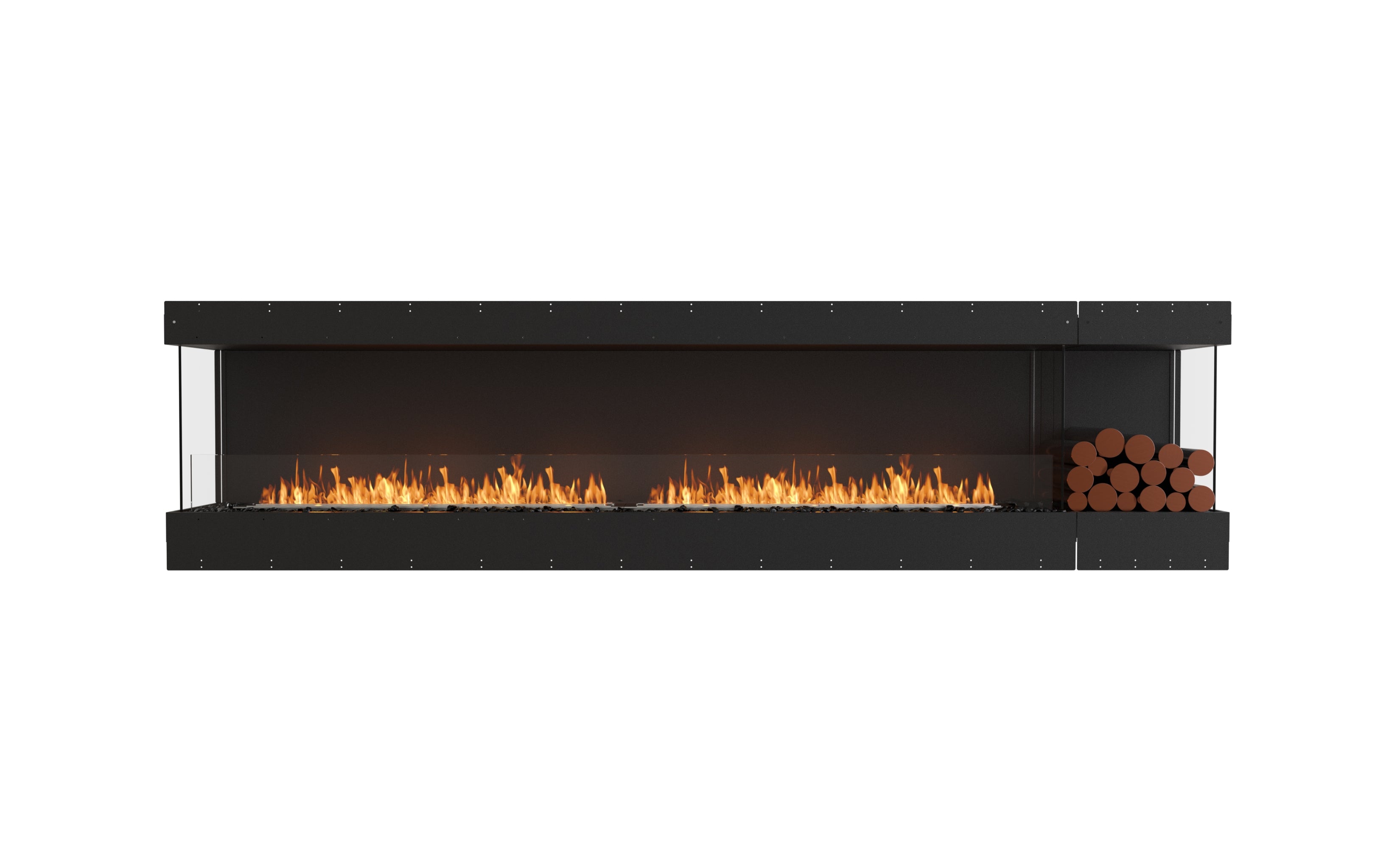 EcoSmart Fire Flex 122BY.BXR Bay Fireplace Insert