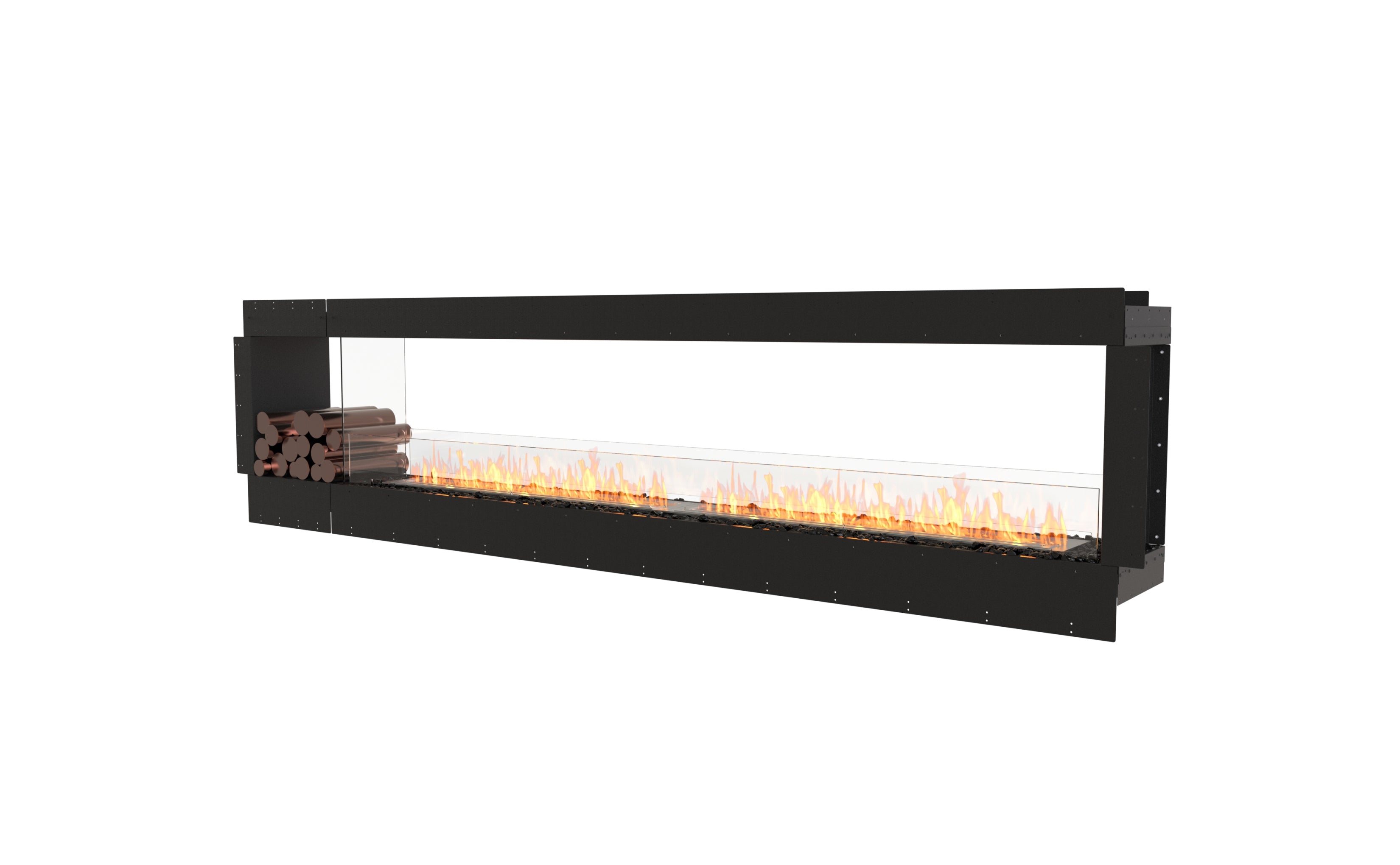 EcoSmart Fire Flex 122DB.BX1 Double Sided Fireplace Insert