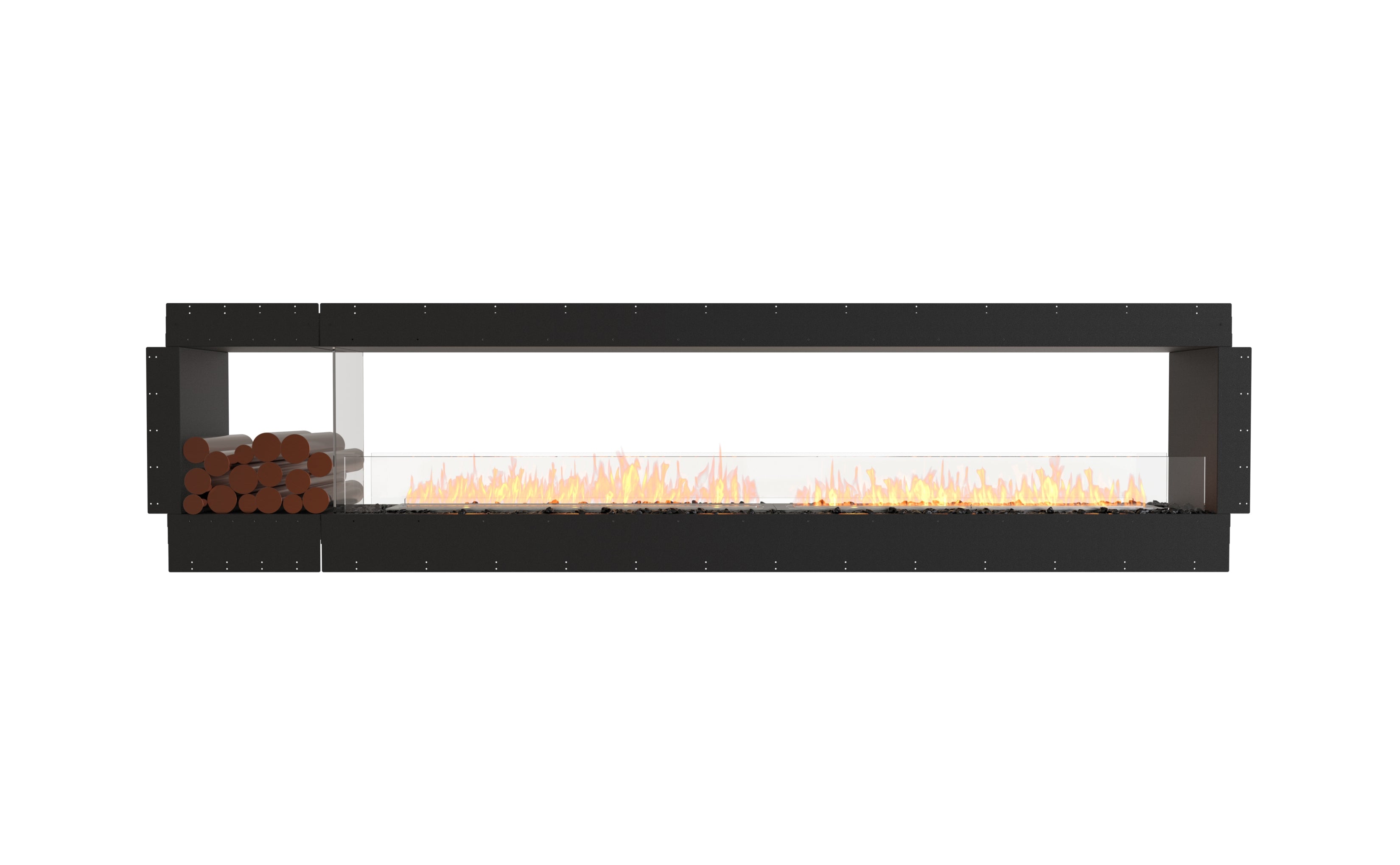 EcoSmart Fire Flex 122DB.BX1 Double Sided Fireplace Insert