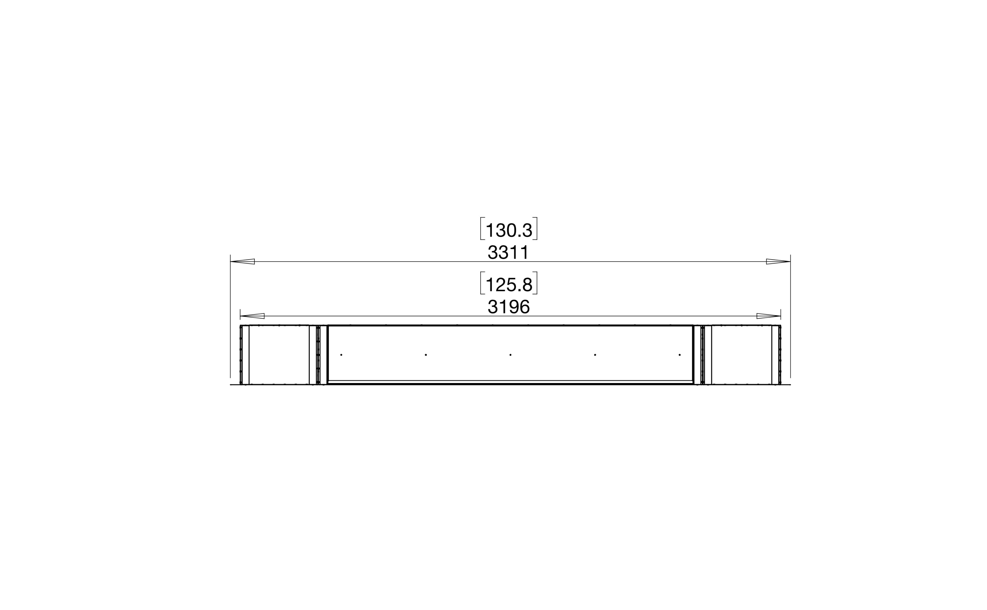 EcoSmart Fire Flex 122DB.BX2 Double Sided Fireplace Insert