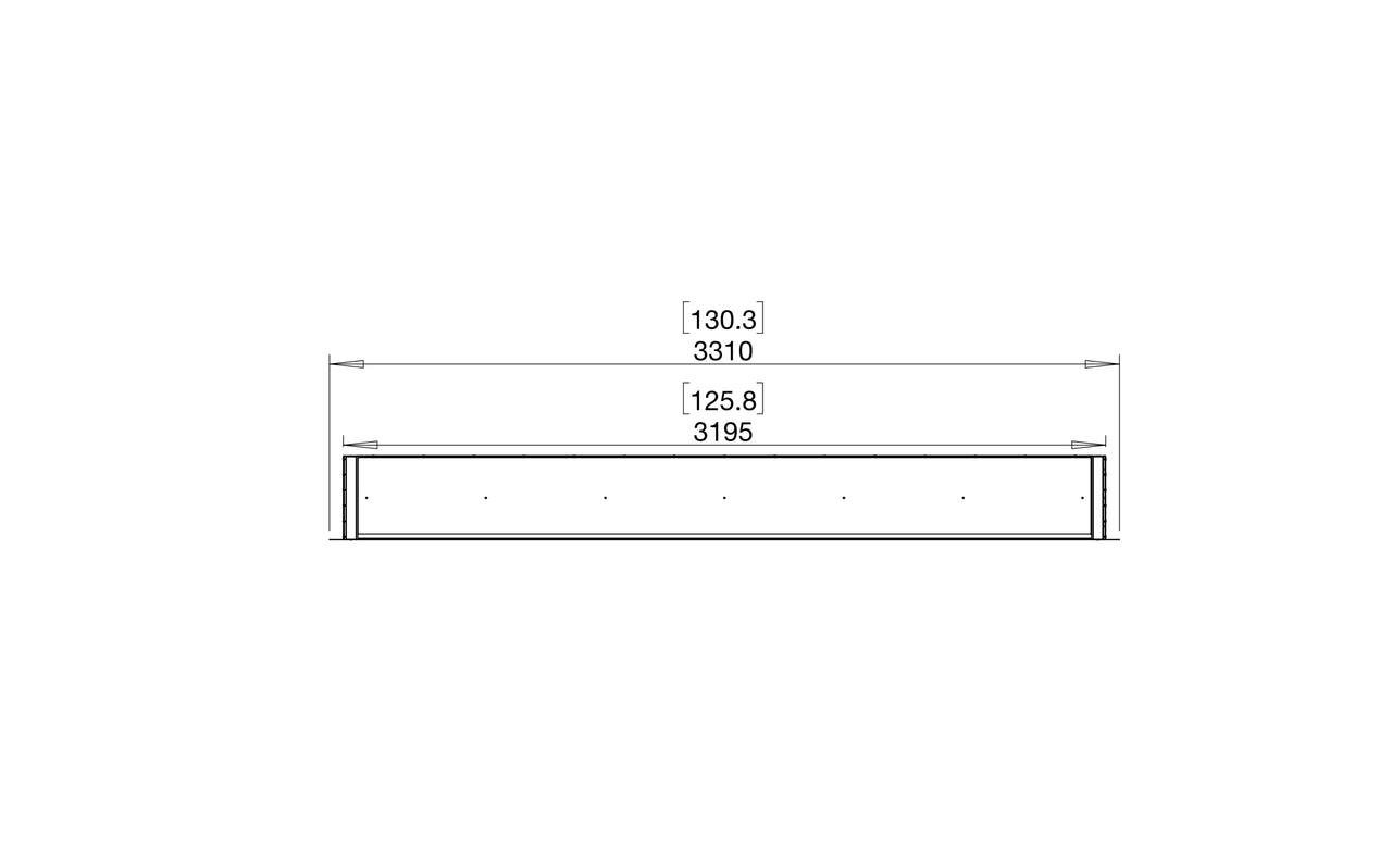 Flex 122DB Double Sided Fireplace Insert