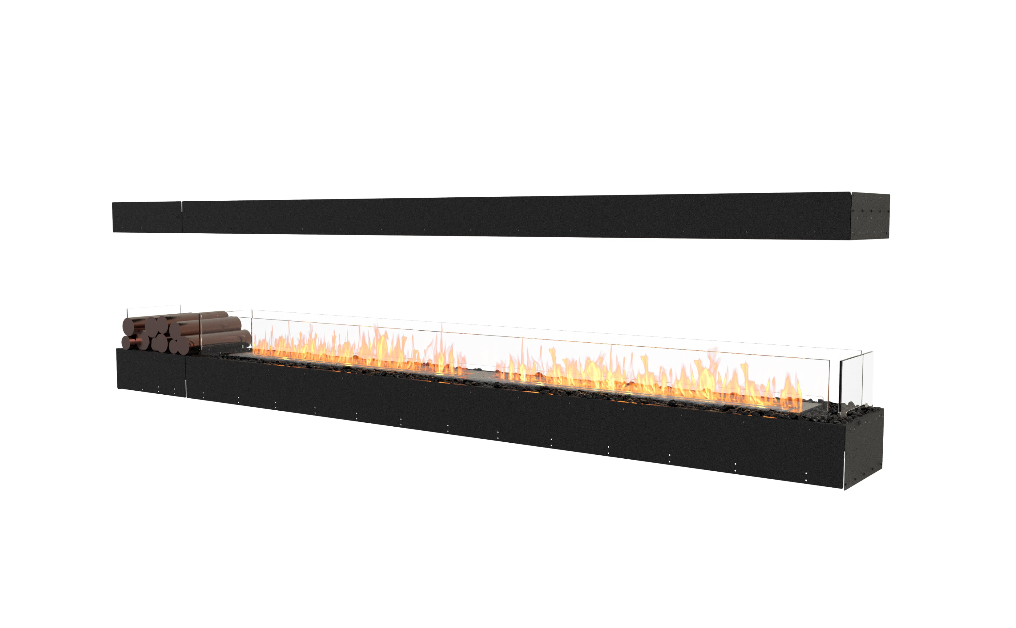 EcoSmart Fire Flex 122IL.BX1 Island Fireplace Insert