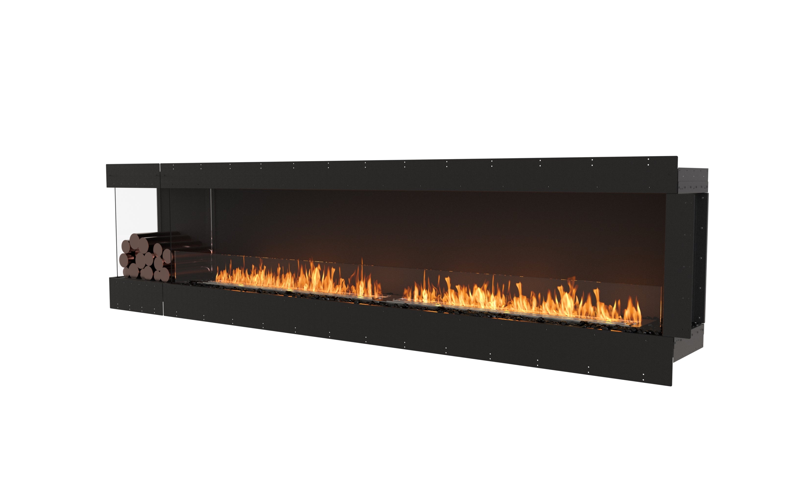 EcoSmart Fire Flex 122LC.BXL Left Corner Fireplace Insert