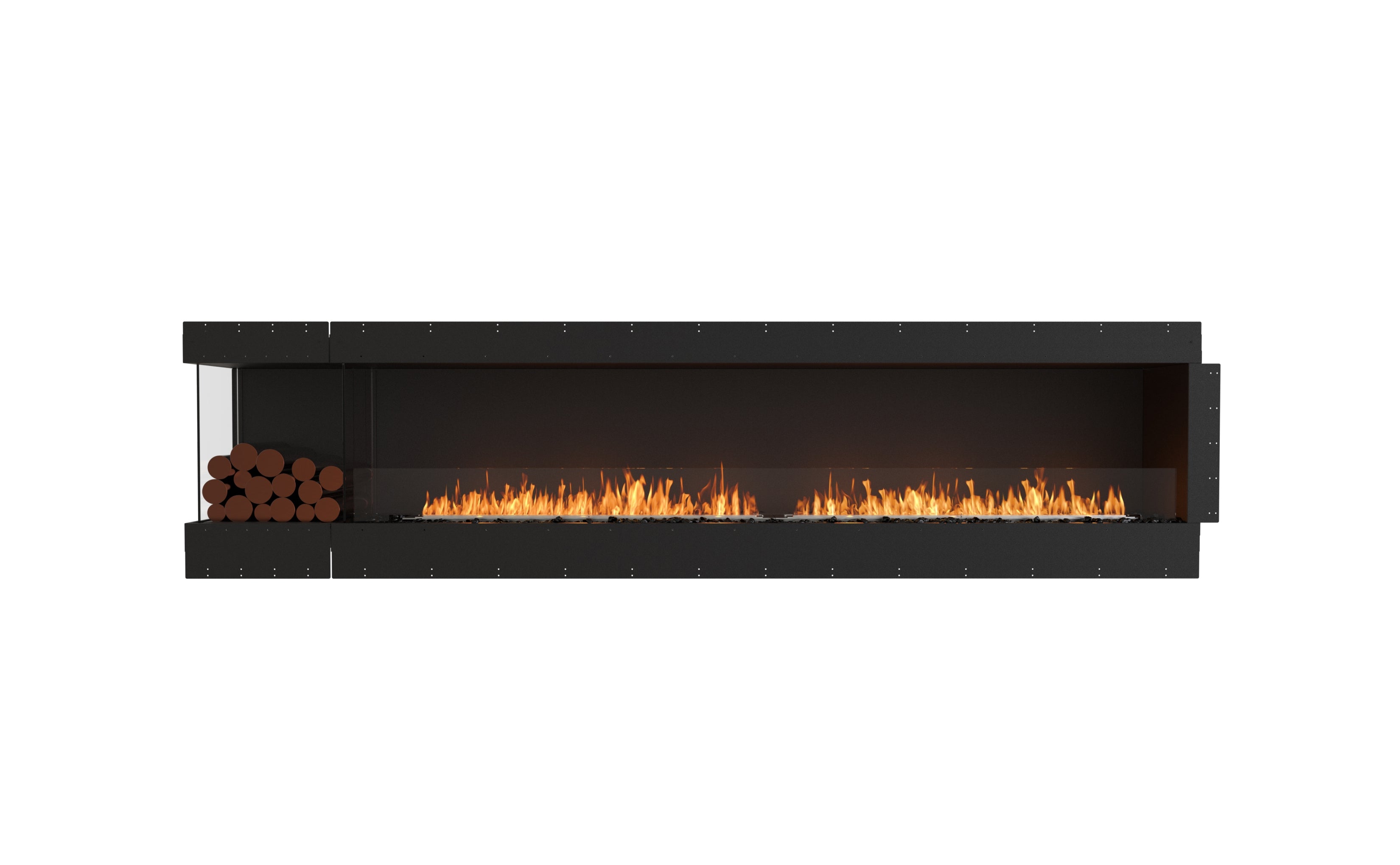 EcoSmart Fire Flex 122LC.BXL Left Corner Fireplace Insert