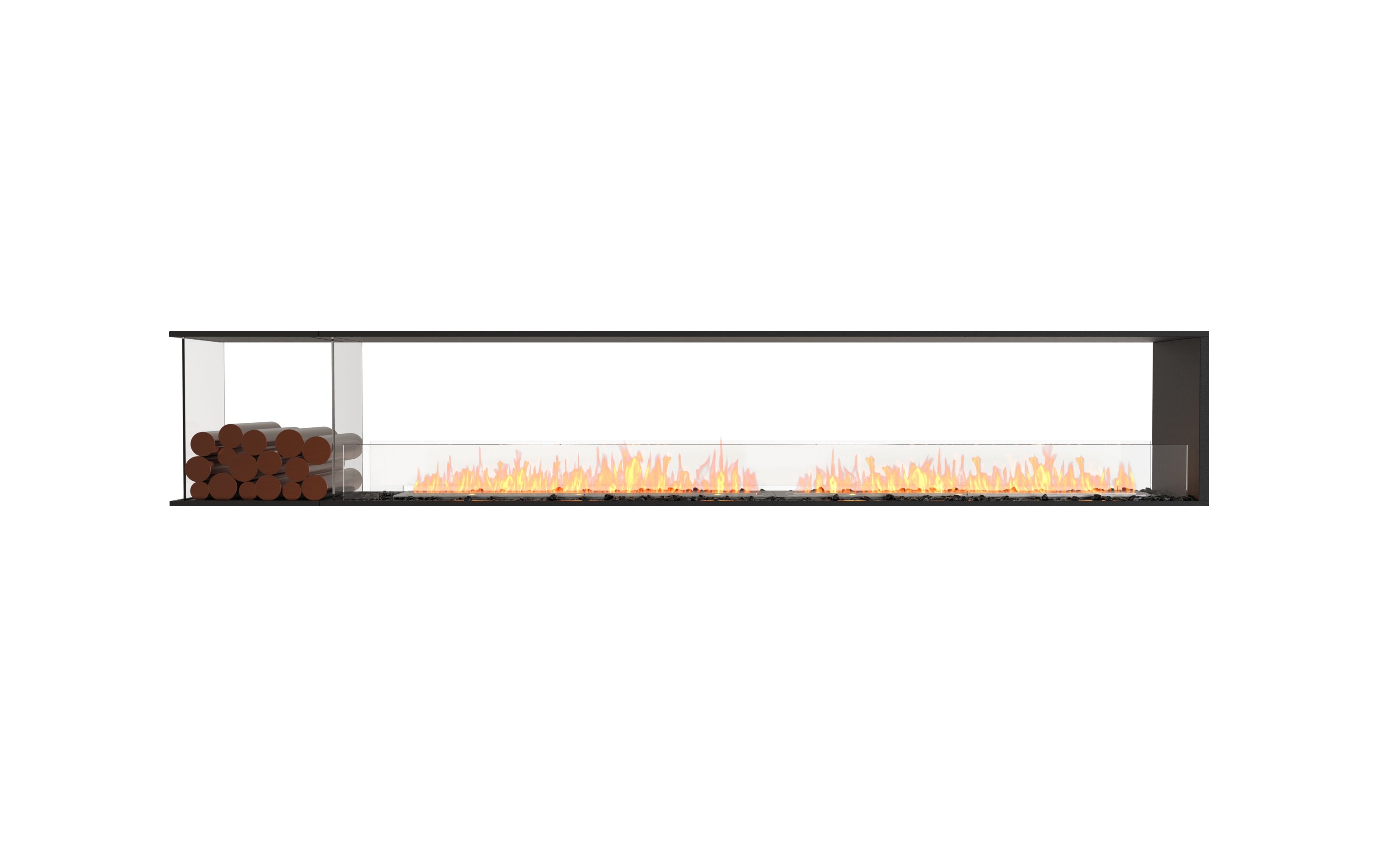 EcoSmart Fire Flex 122PN.BXL Peninsula Fireplace Insert