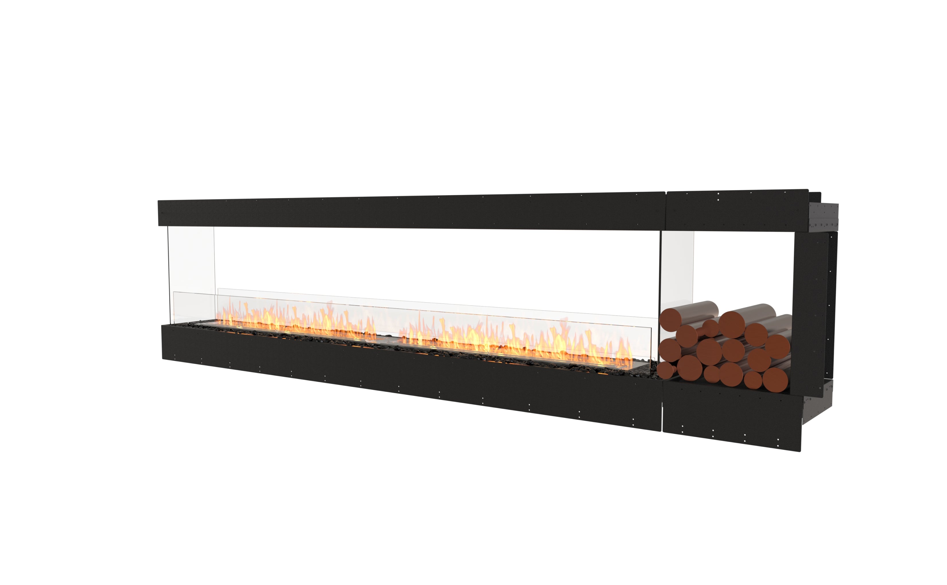EcoSmart Fire Flex 122PN.BXR Peninsula Fireplace Insert