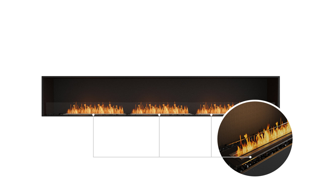 Flex 122SS Single Sided Fireplace Insert