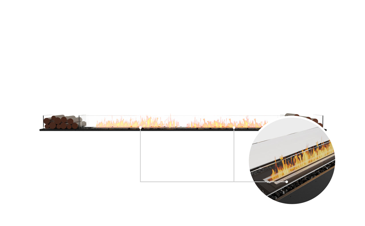 Flex 140BN.BX2 Bench Fireplace Insert