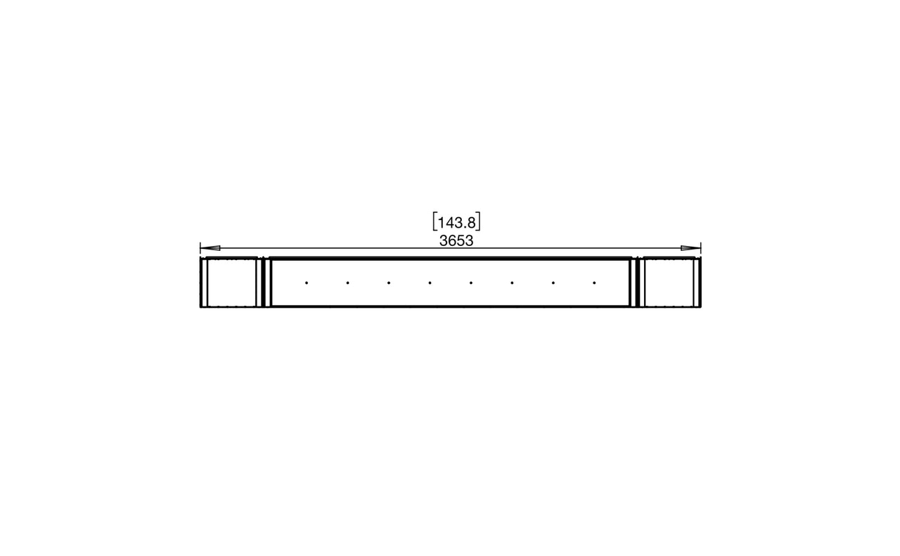 Flex 140BY.BX2 Bay Fireplace Insert