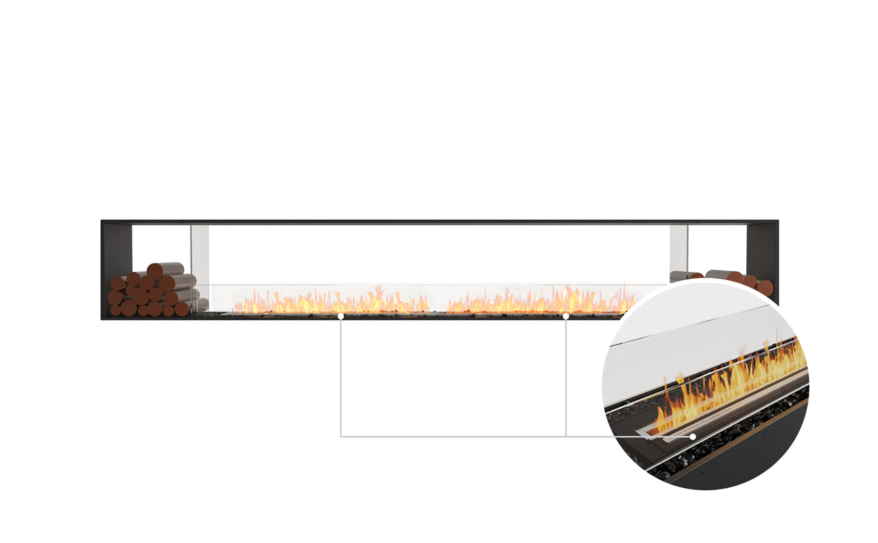 Flex 140DB.BX2 Double Sided Fireplace Insert