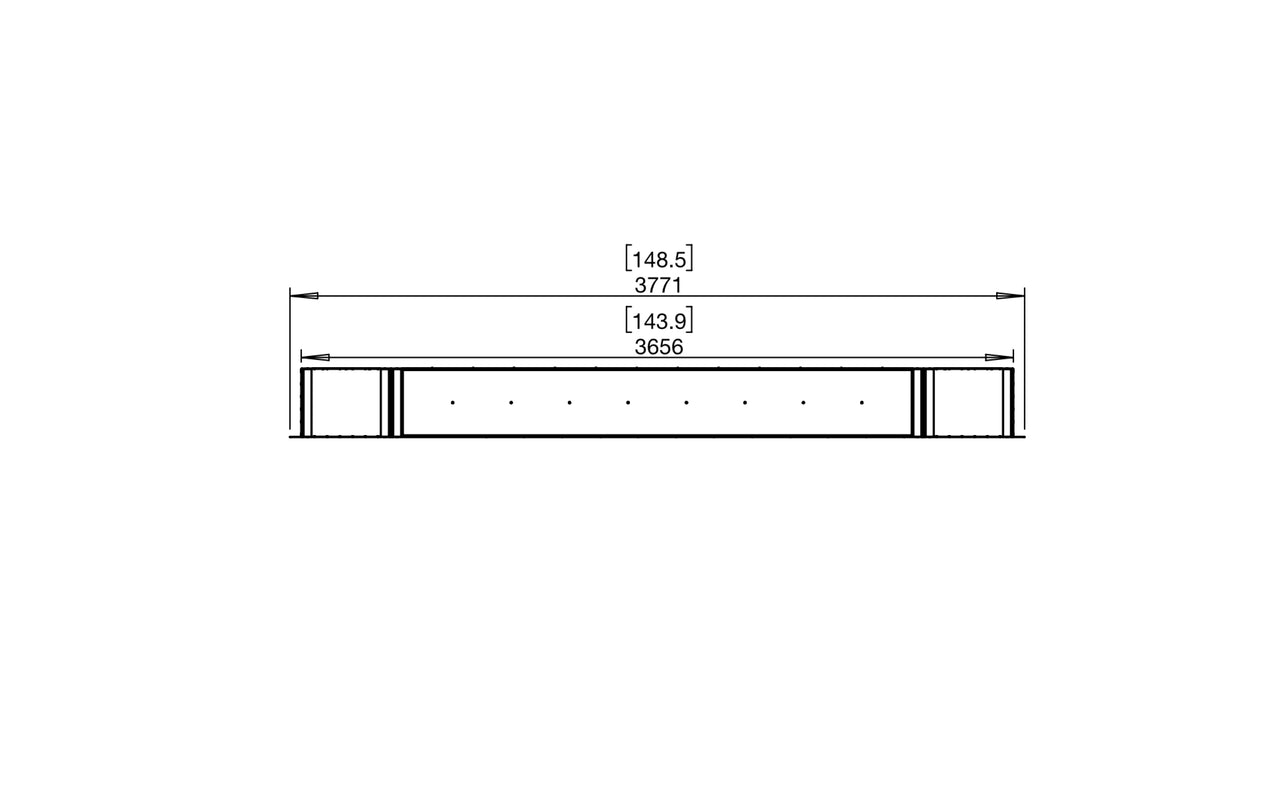 Flex 140DB.BX2 Double Sided Fireplace Insert