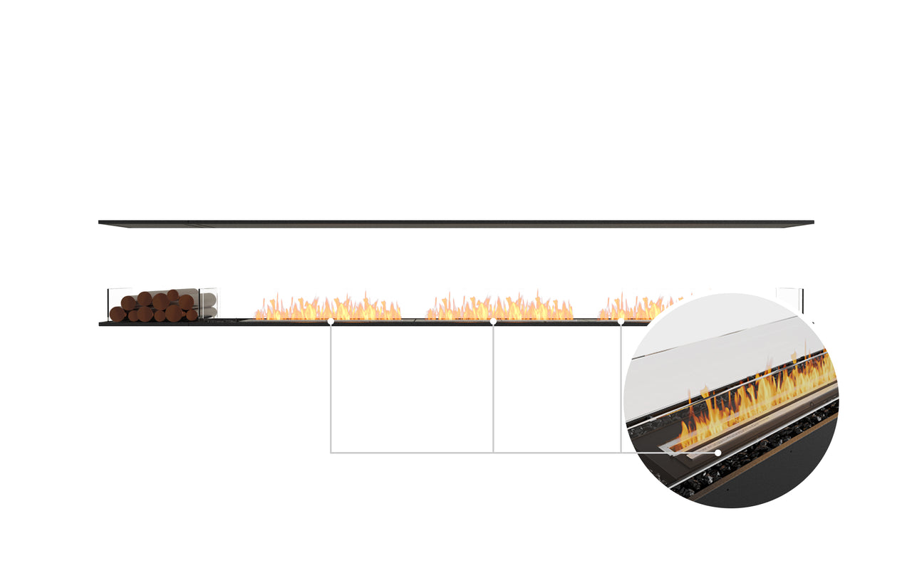 Flex 140IL.BX1 Island Fireplace Insert