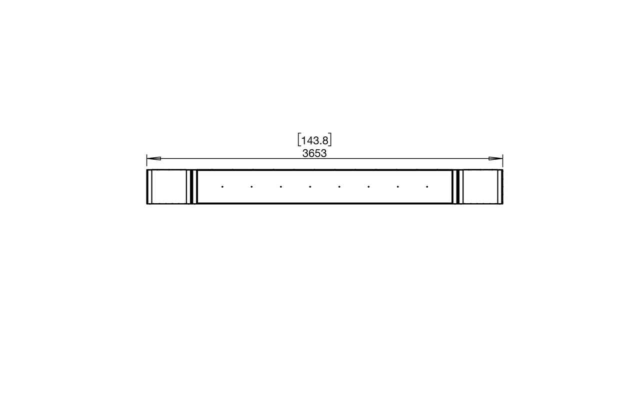 Flex 140IL.BX2 Island Fireplace Insert