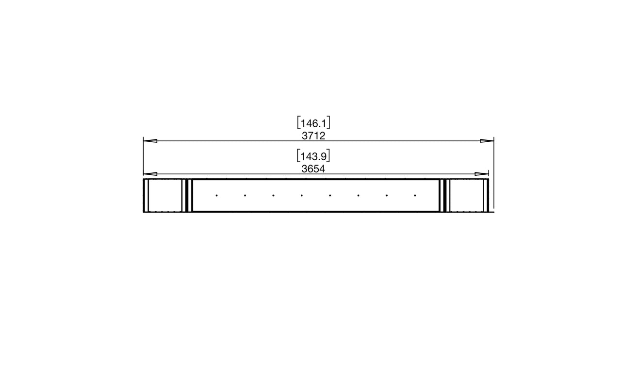 Flex 140PN.BX2 Peninsula Fireplace Insert