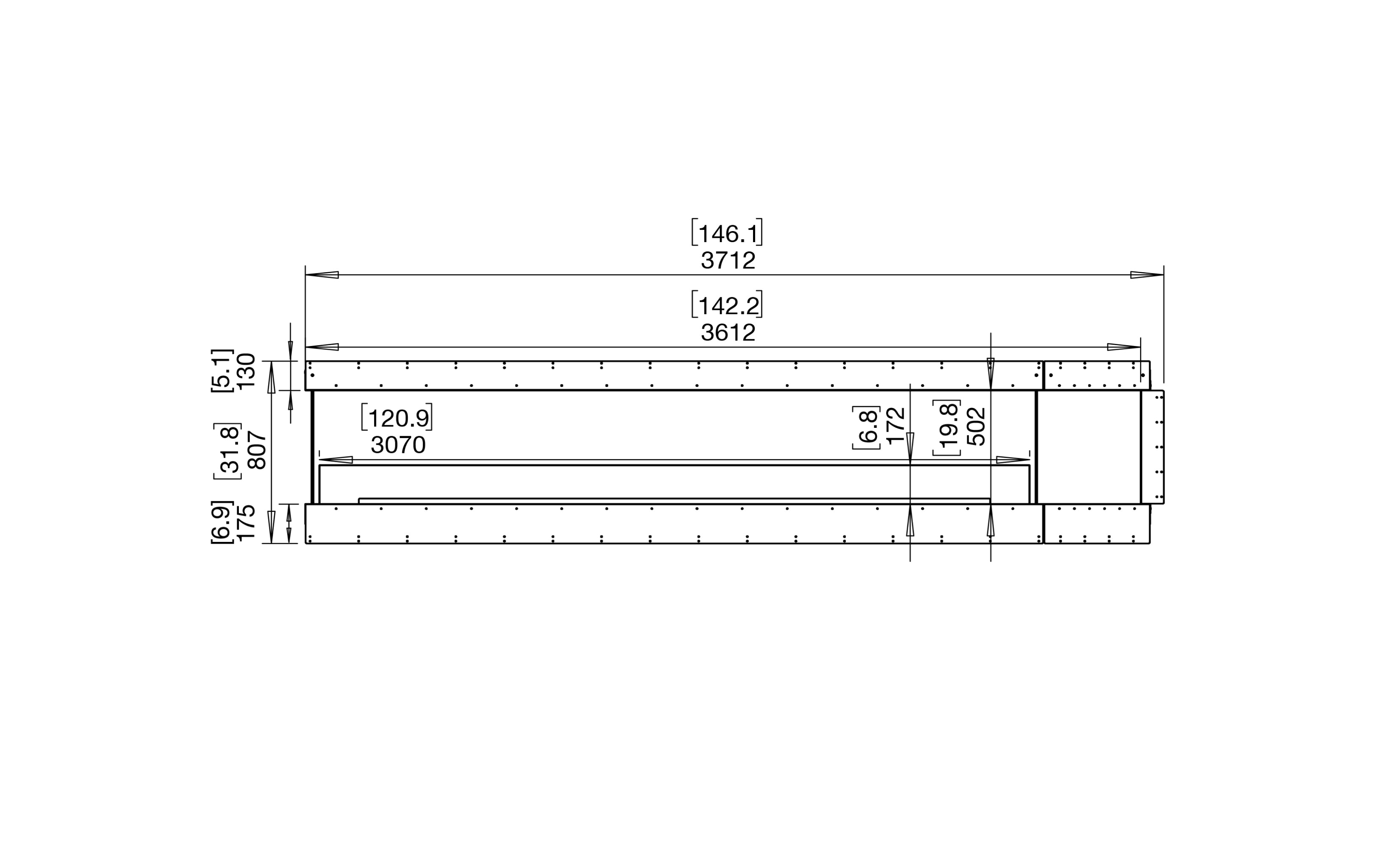 EcoSmart Fire Flex 140PN.BXR Peninsula Fireplace Insert