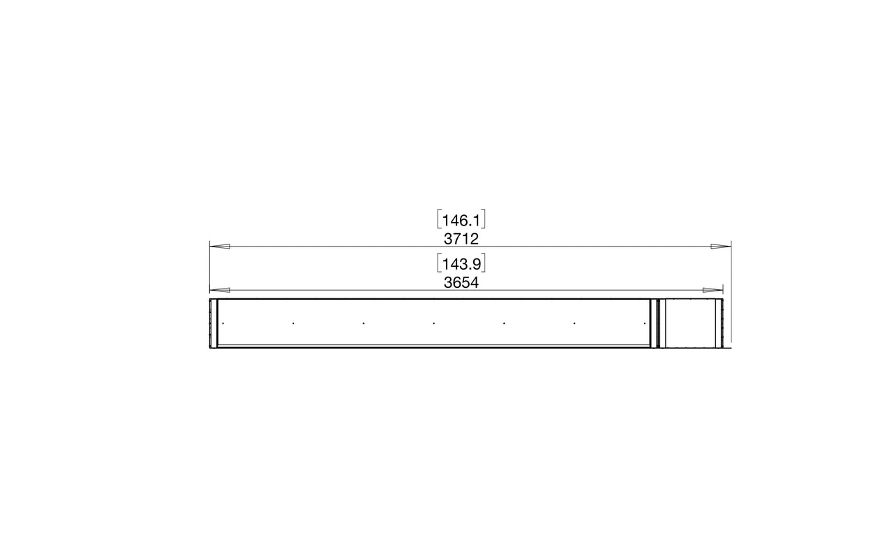 Flex 140PN.BXR Peninsula Fireplace Insert