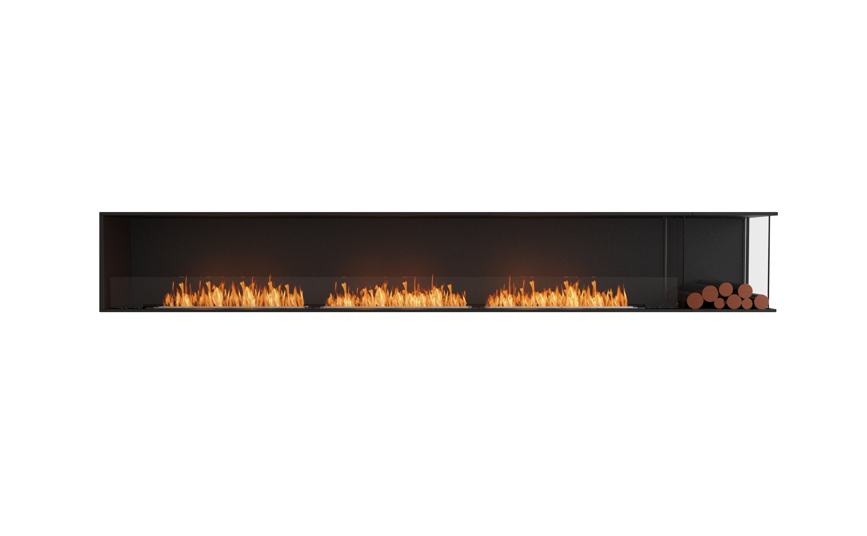 EcoSmart Fire Flex 140RC.BXR Right Corner Fireplace Insert