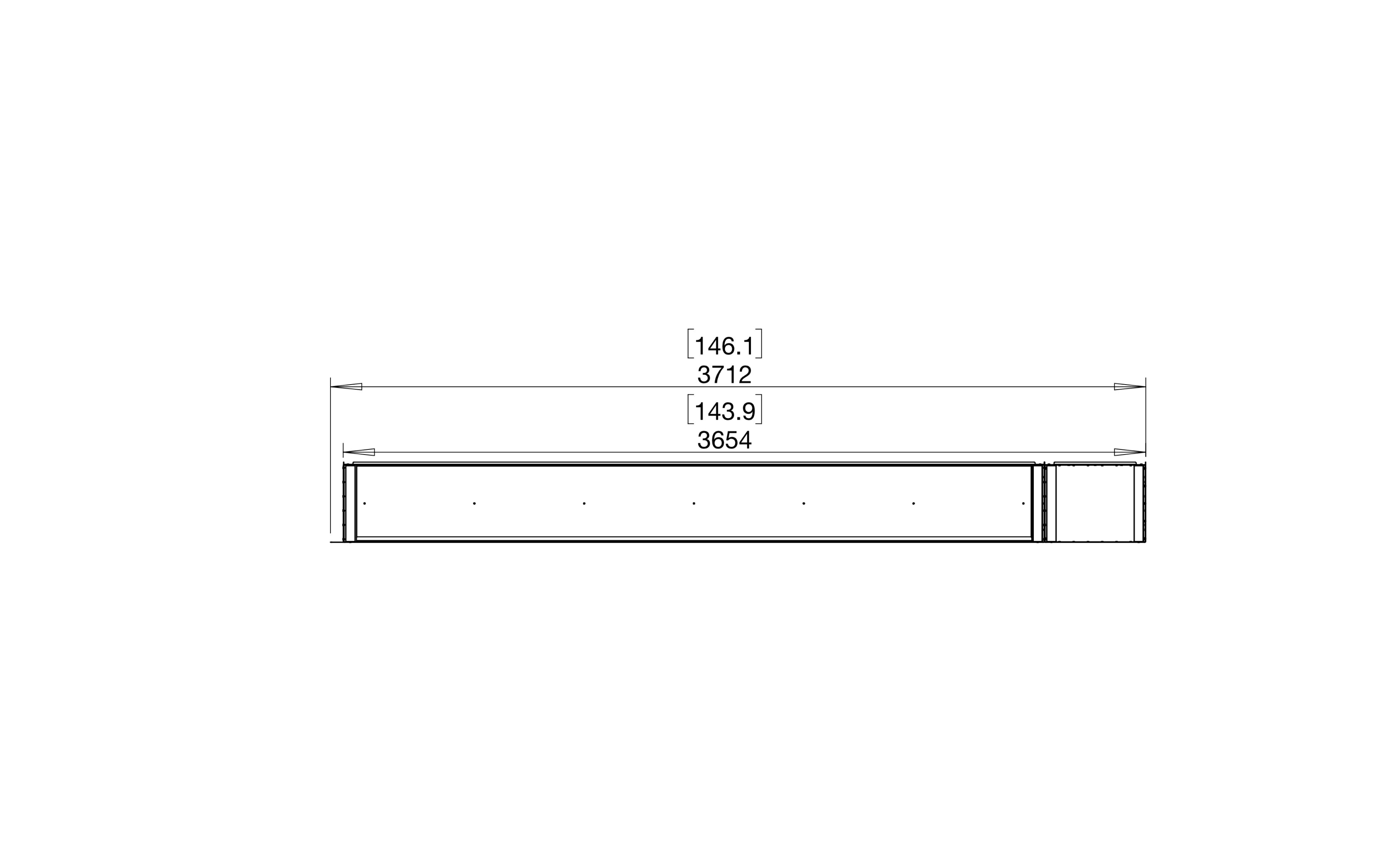 EcoSmart Fire Flex 140RC.BXR Right Corner Fireplace Insert