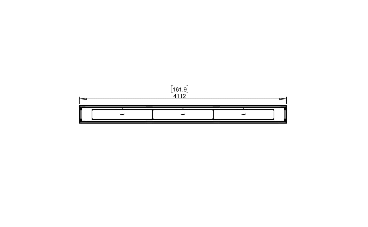 Flex 158BN Bench Fireplace Insert