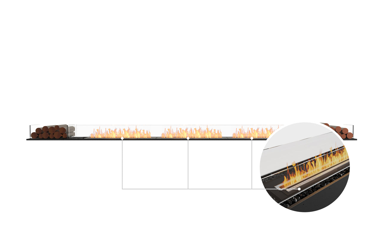 Flex 158BN.BX2 Bench Fireplace Insert