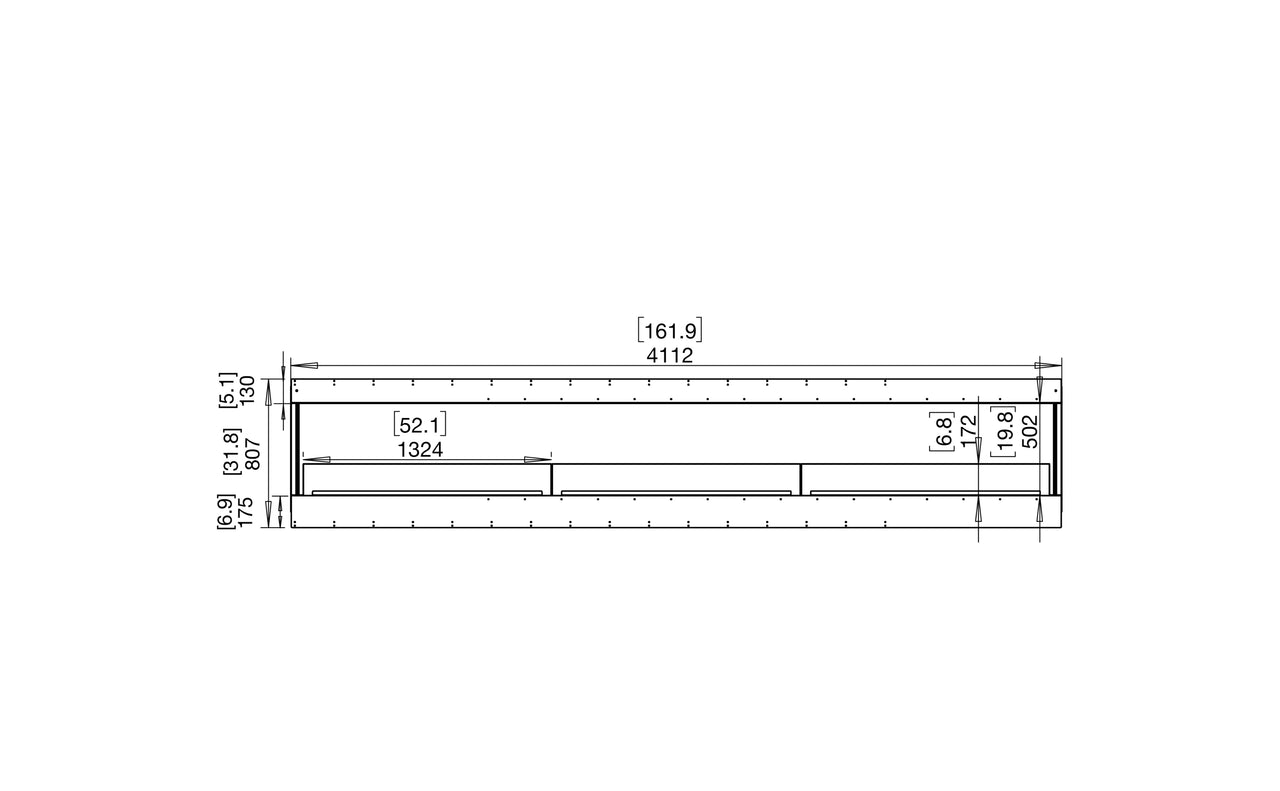 Flex 158BY Bay Fireplace Insert