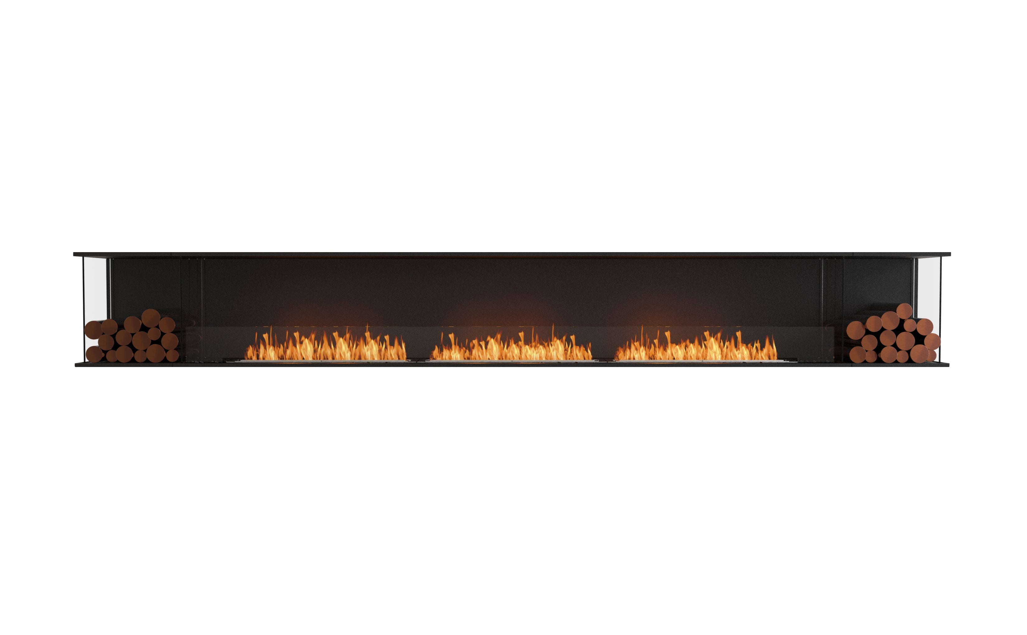EcoSmart Fire Flex 158BY.BX2 Bay Fireplace Insert