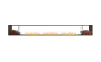 Thumbnail for Flex 158DB.BX2 Double Sided Fireplace Insert