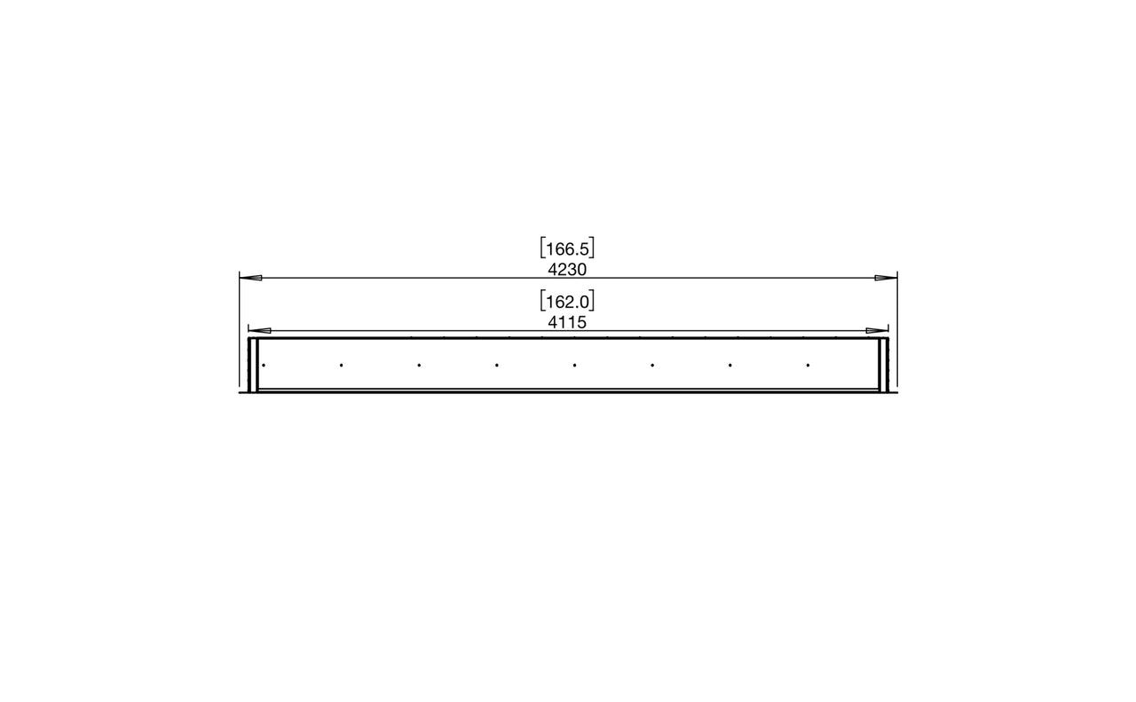 Flex 158DB Double Sided Fireplace Insert