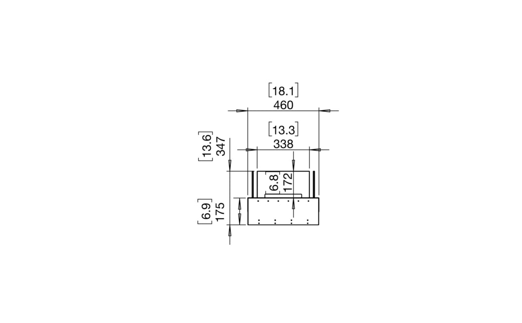 Flex 18BN Bench Fireplace Insert