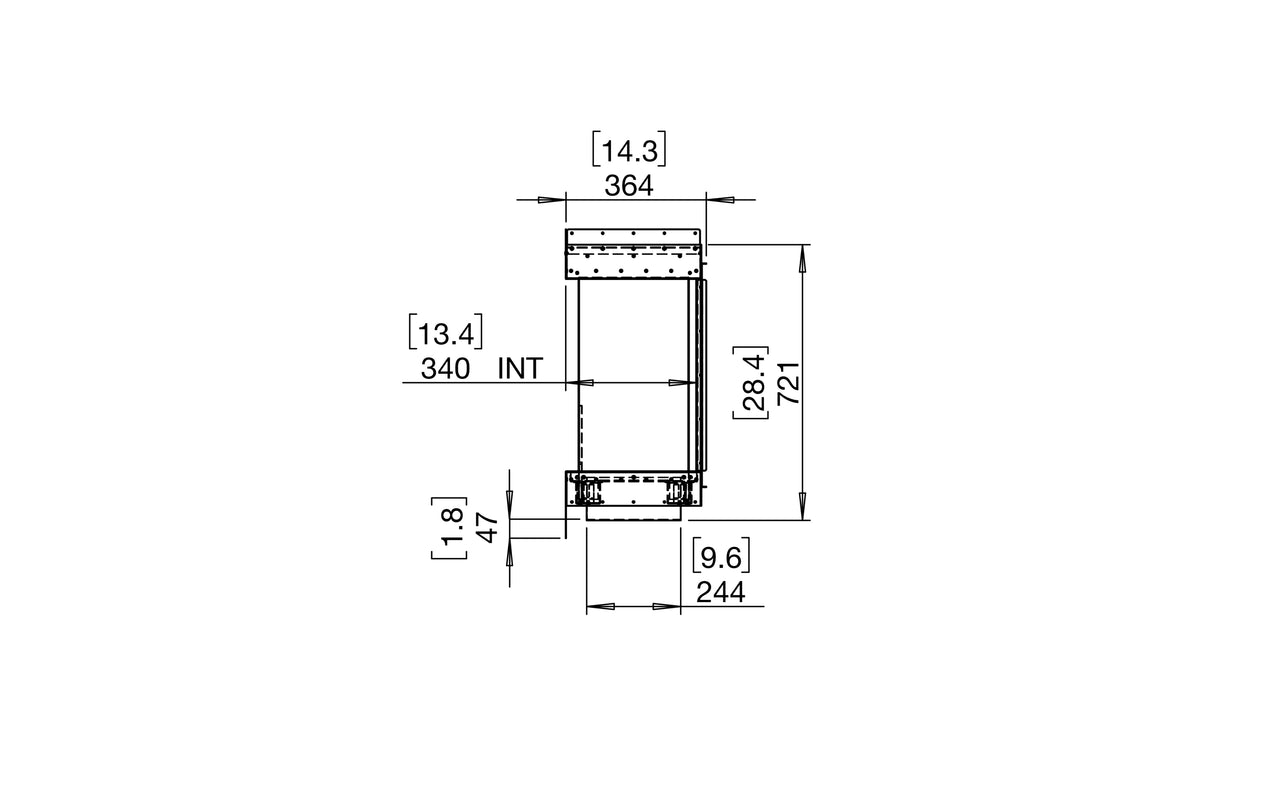 Flex 18BY Bay Fireplace Insert