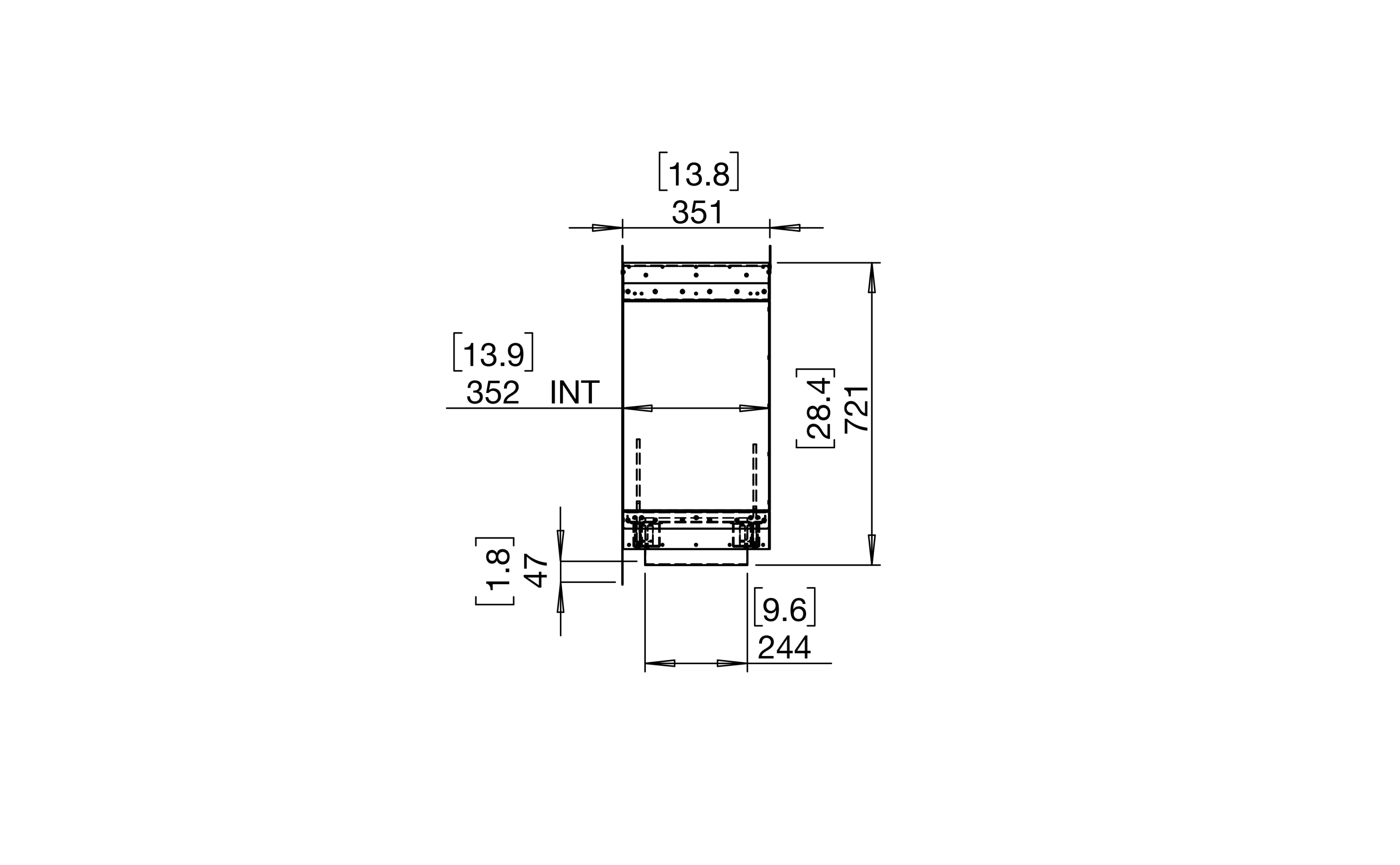 EcoSmart Fire Flex 18DB Double Sided Fireplace Insert