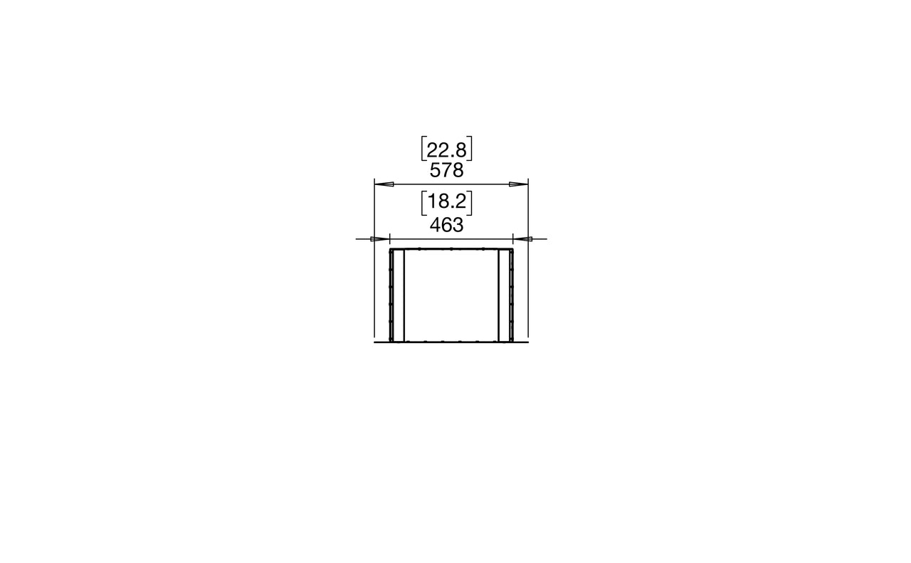 Flex 18DB Double Sided Fireplace Insert