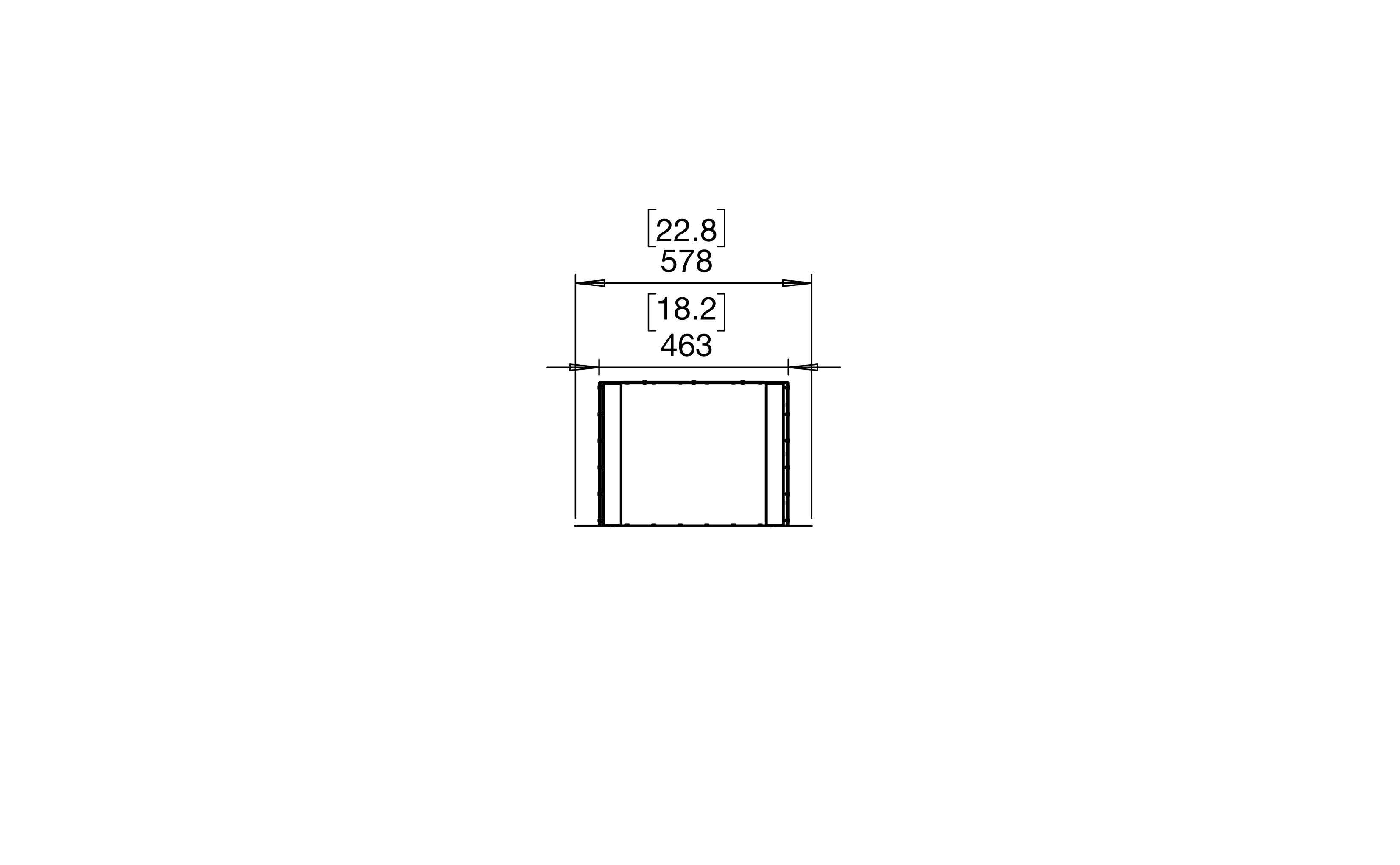 EcoSmart Fire Flex 18DB Double Sided Fireplace Insert
