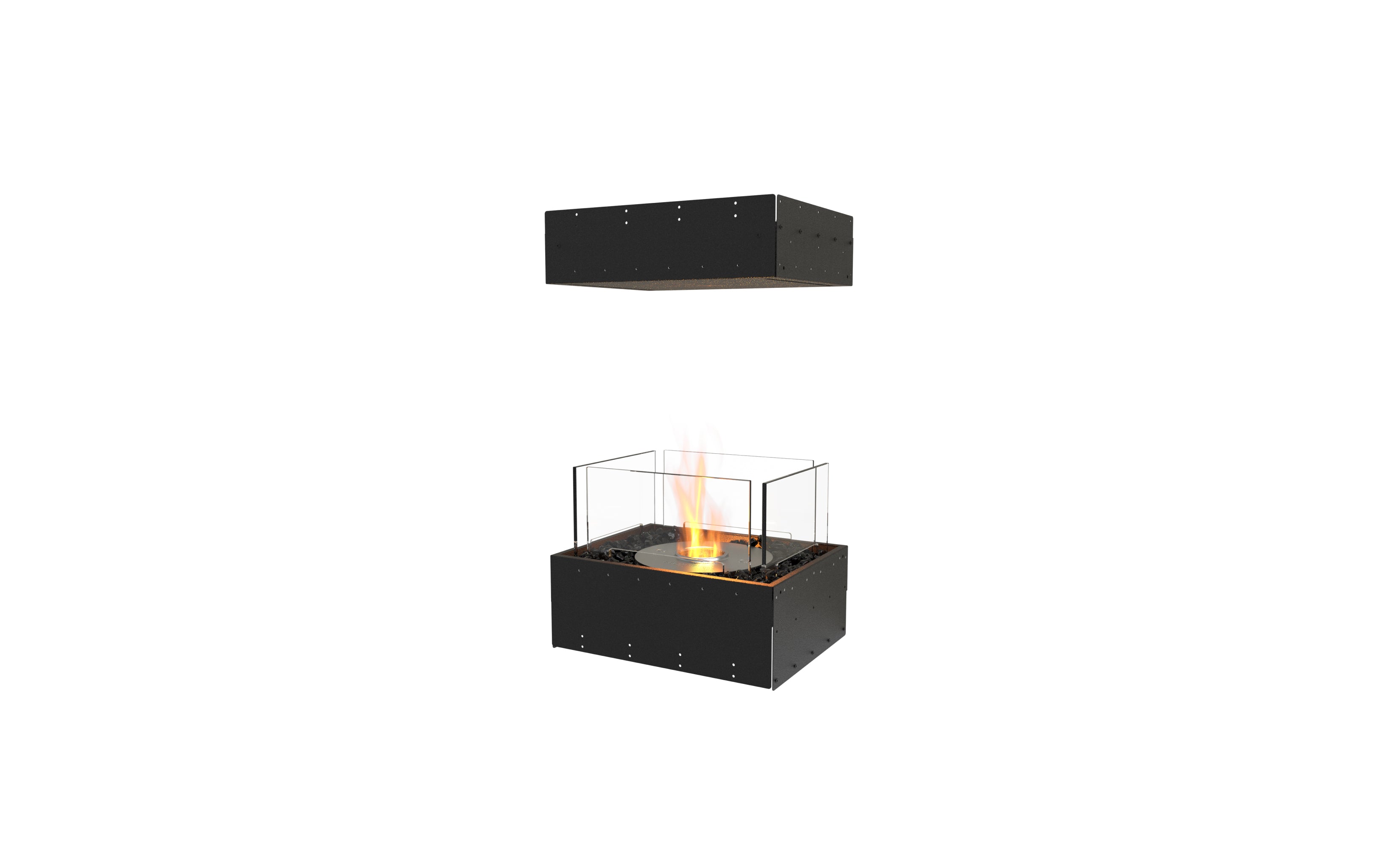EcoSmart Fire Flex 18IL Island Fireplace Insert