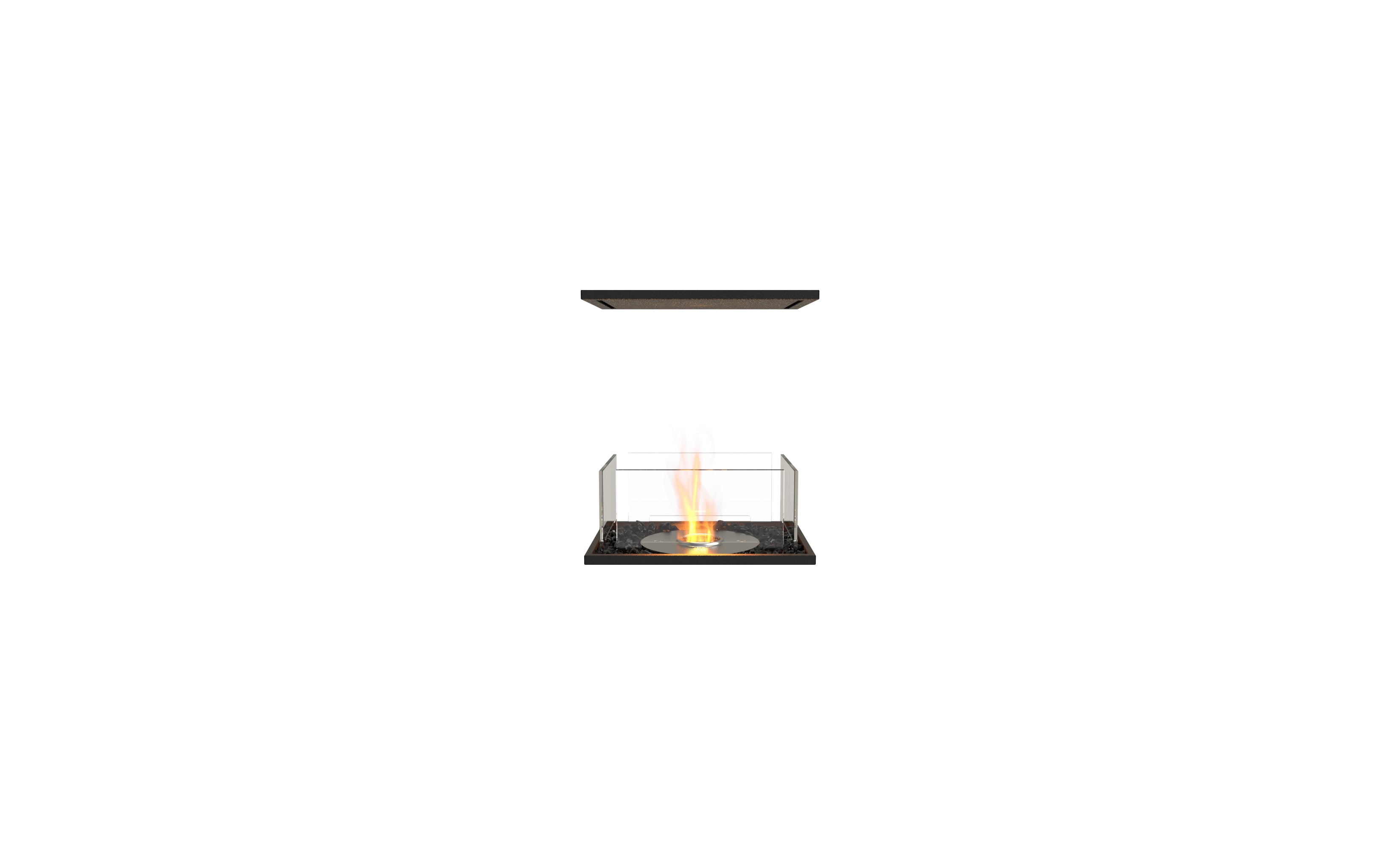 EcoSmart Fire Flex 18IL Island Fireplace Insert