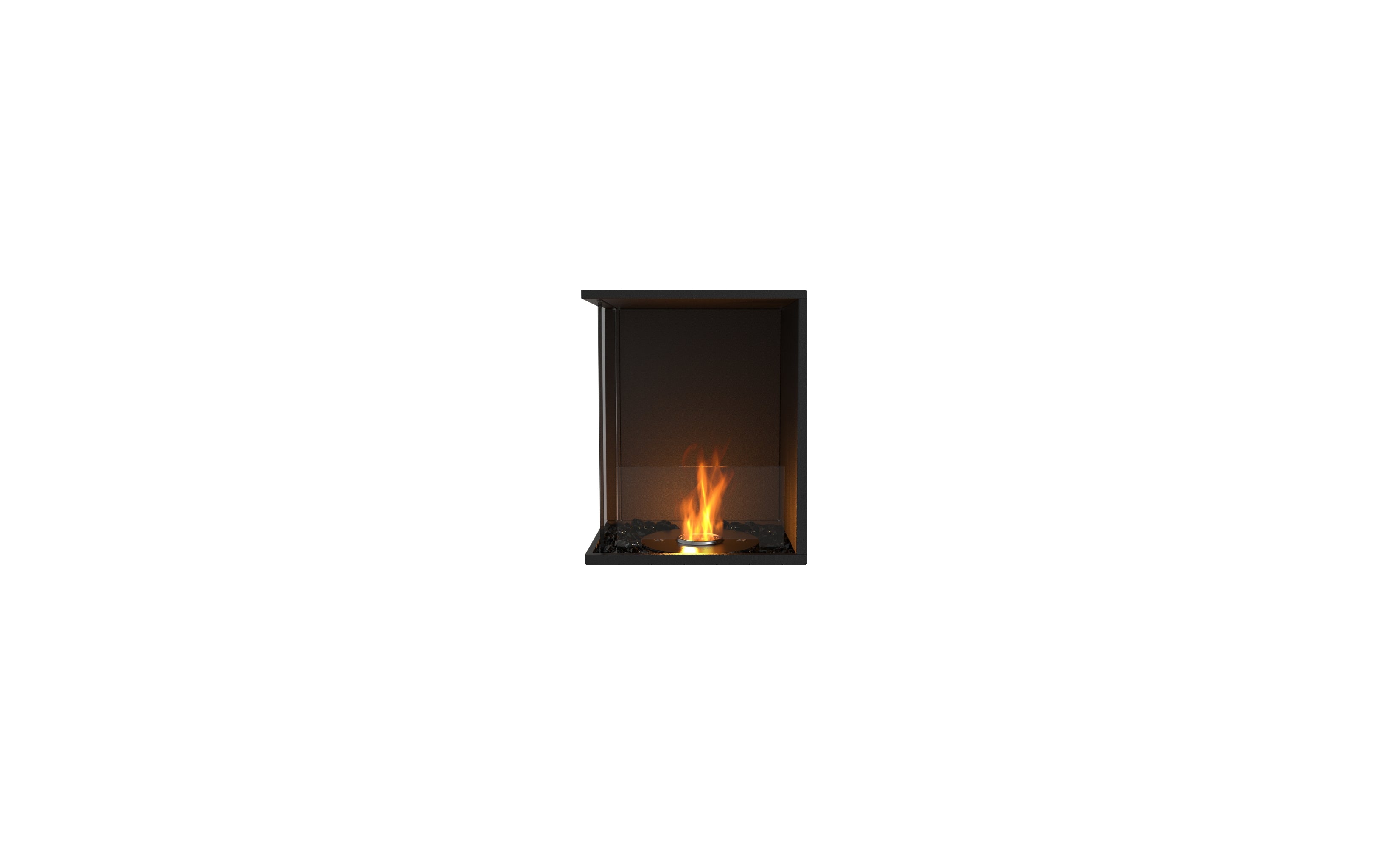 EcoSmart Fire Flex 18LC Left Corner Fireplace Insert