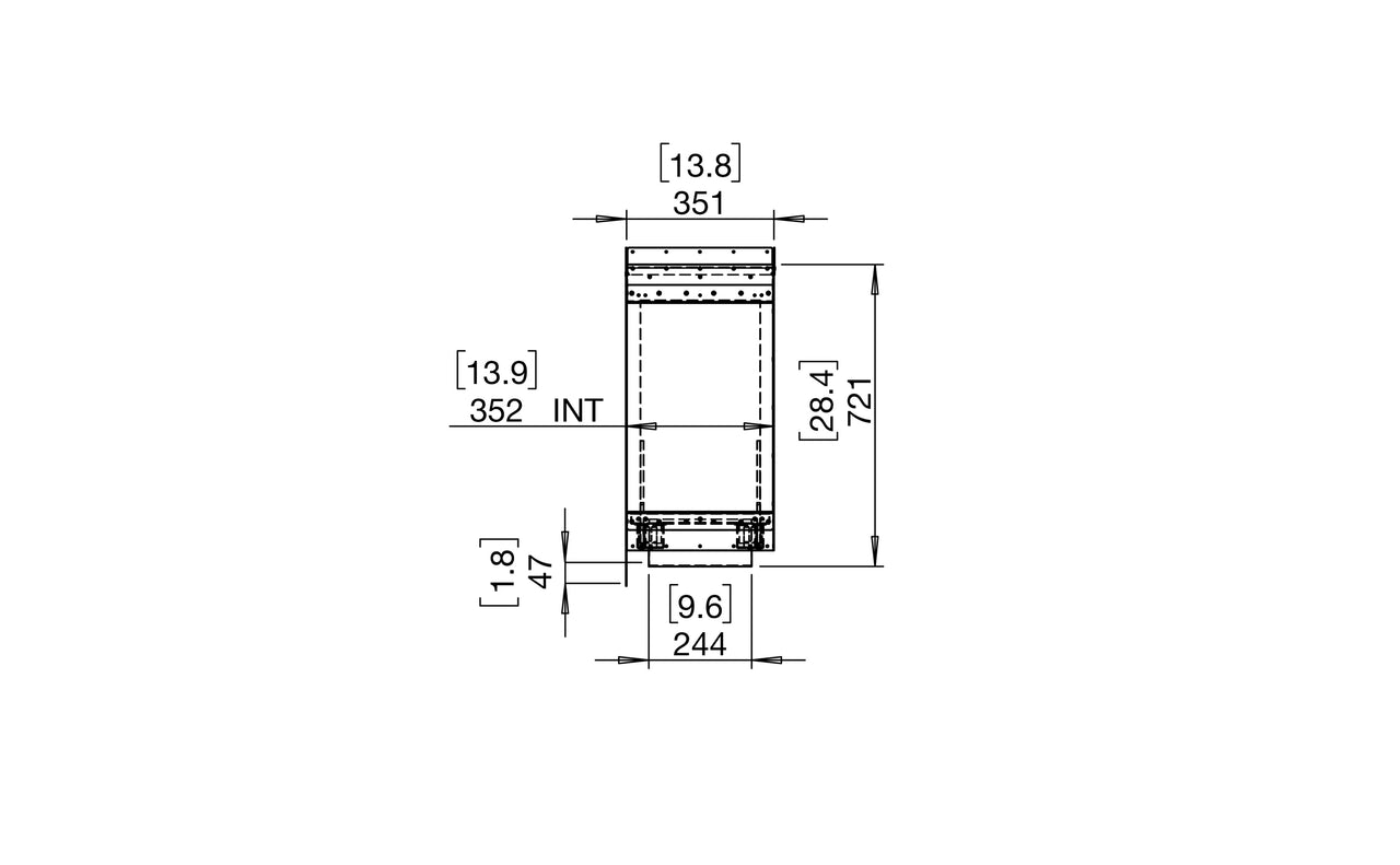 Flex 18PN Peninsula Fireplace Insert