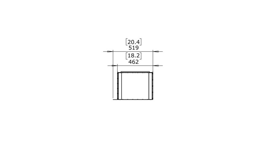 EcoSmart Fire Flex 18RC Right Corner Fireplace Insert
